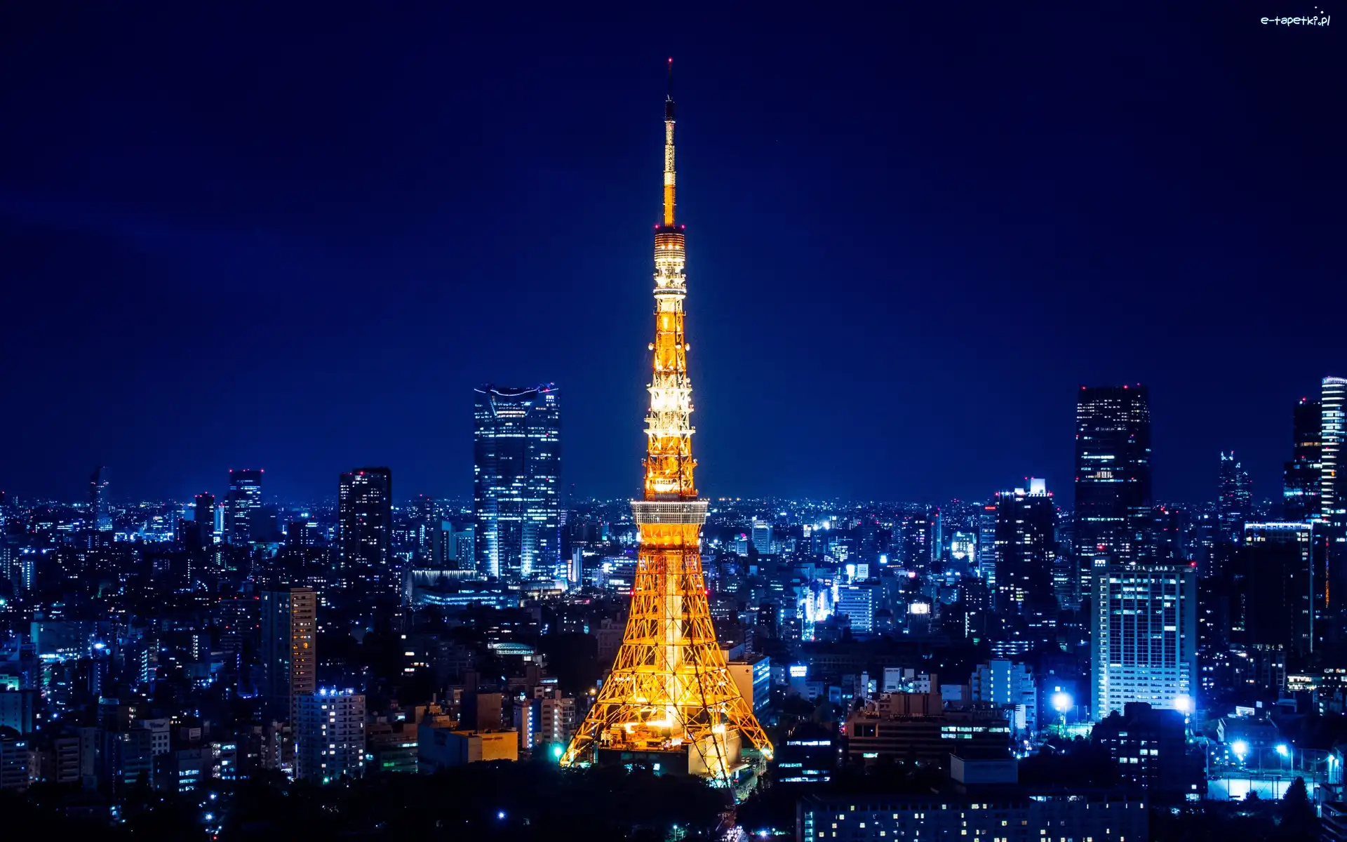 Tokio, Wieża, Drapacze Chmur