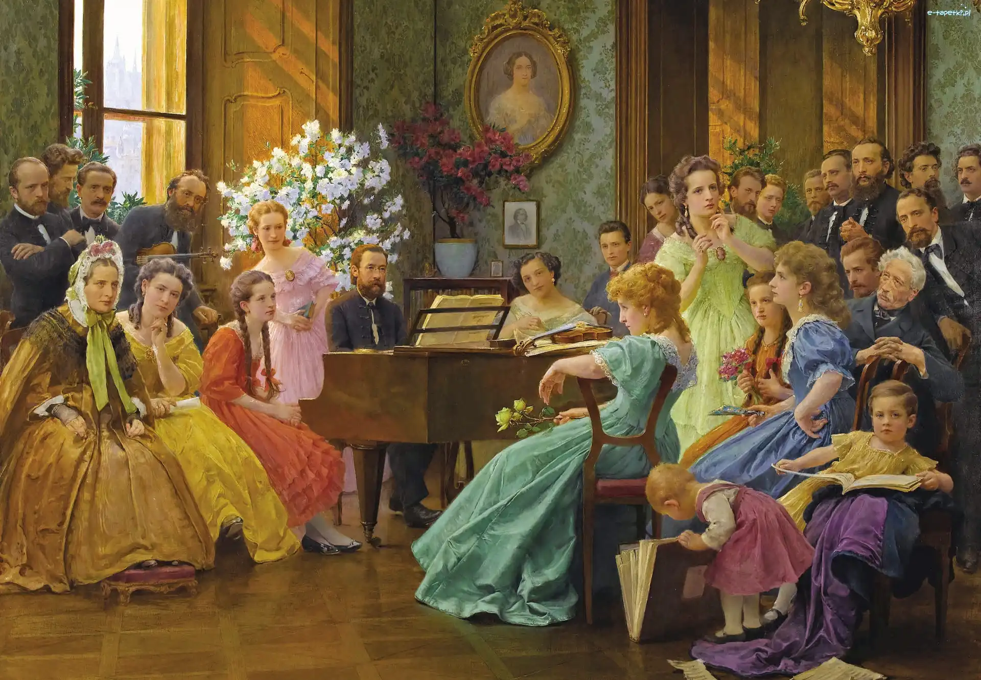 Fortepian, Słuchacze, Pianista, Koncert