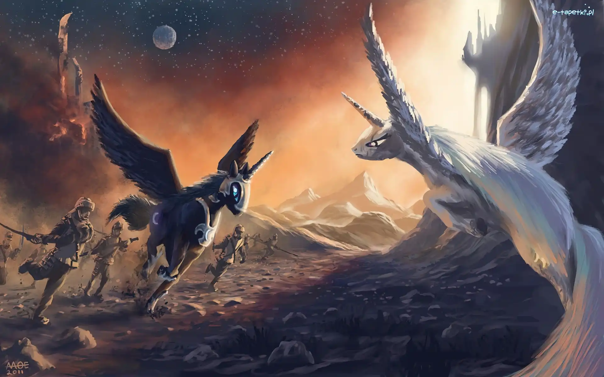 Luna, Celestia