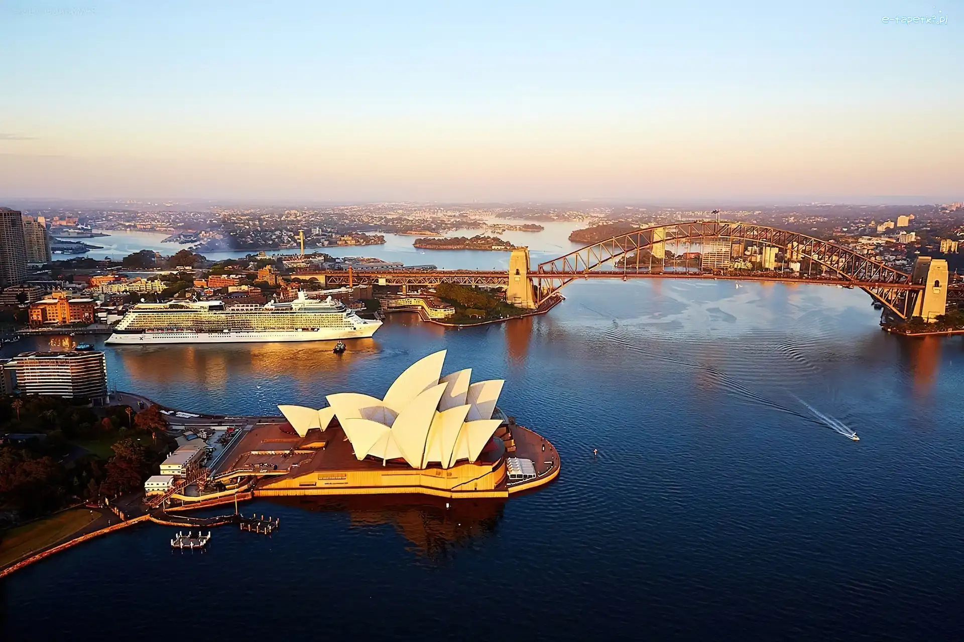 Australia, Sydney Opera House, Sydney, Most, Zatoka