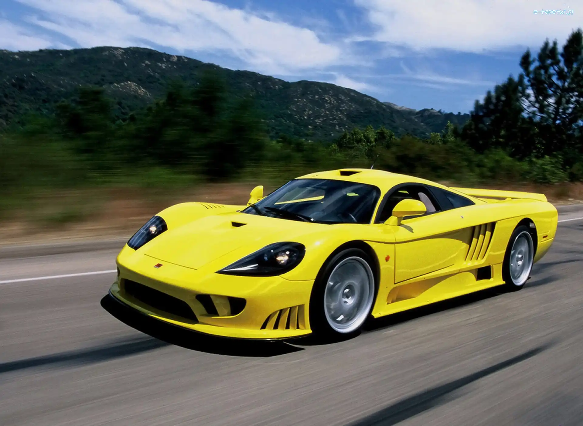 Droga, Saleen S7, Samochód