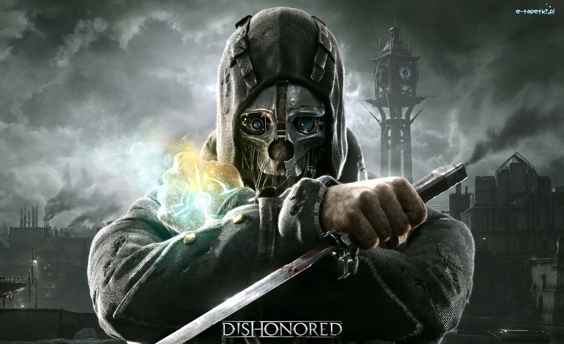 Mężczyzna, Miasto, Sztylet, Dishonored
