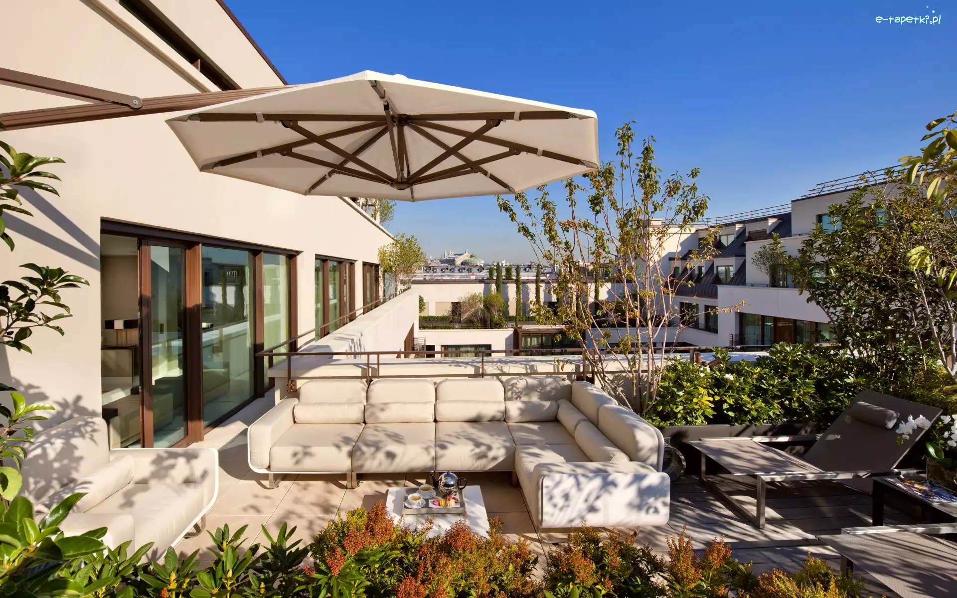 Parasol, Taras, Hotelowy