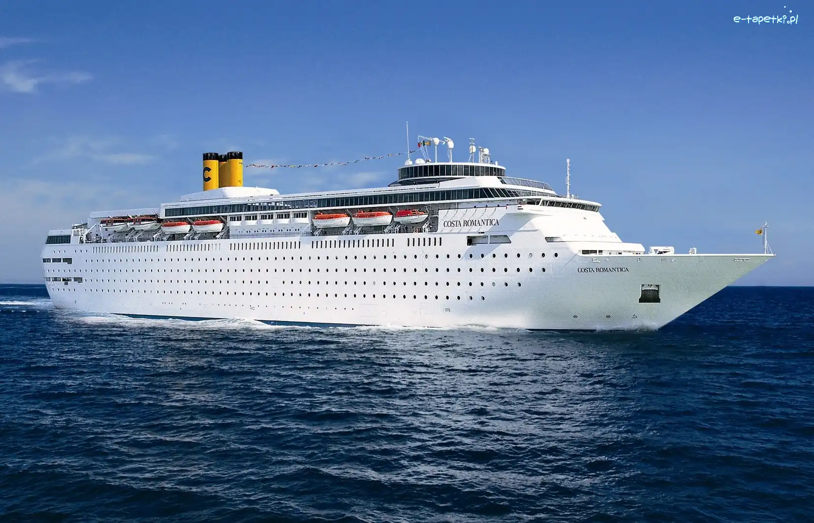 Pasażerski, Romantica, Costa, Statek