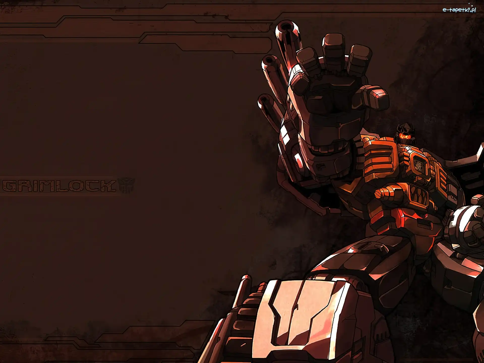 ręka, robot, Transformers