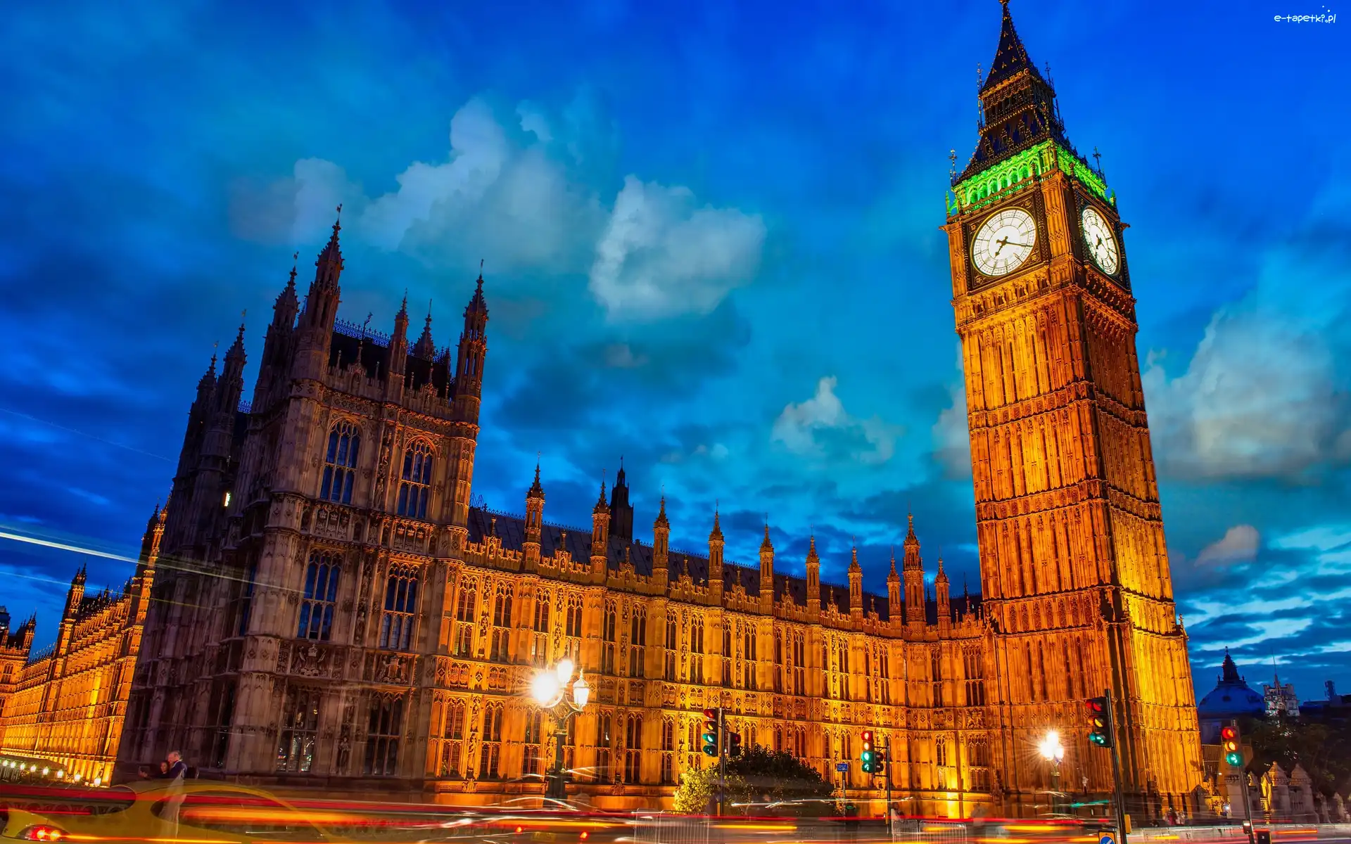 Pałac, Big Ben, Westminster, Anglia, Londyn