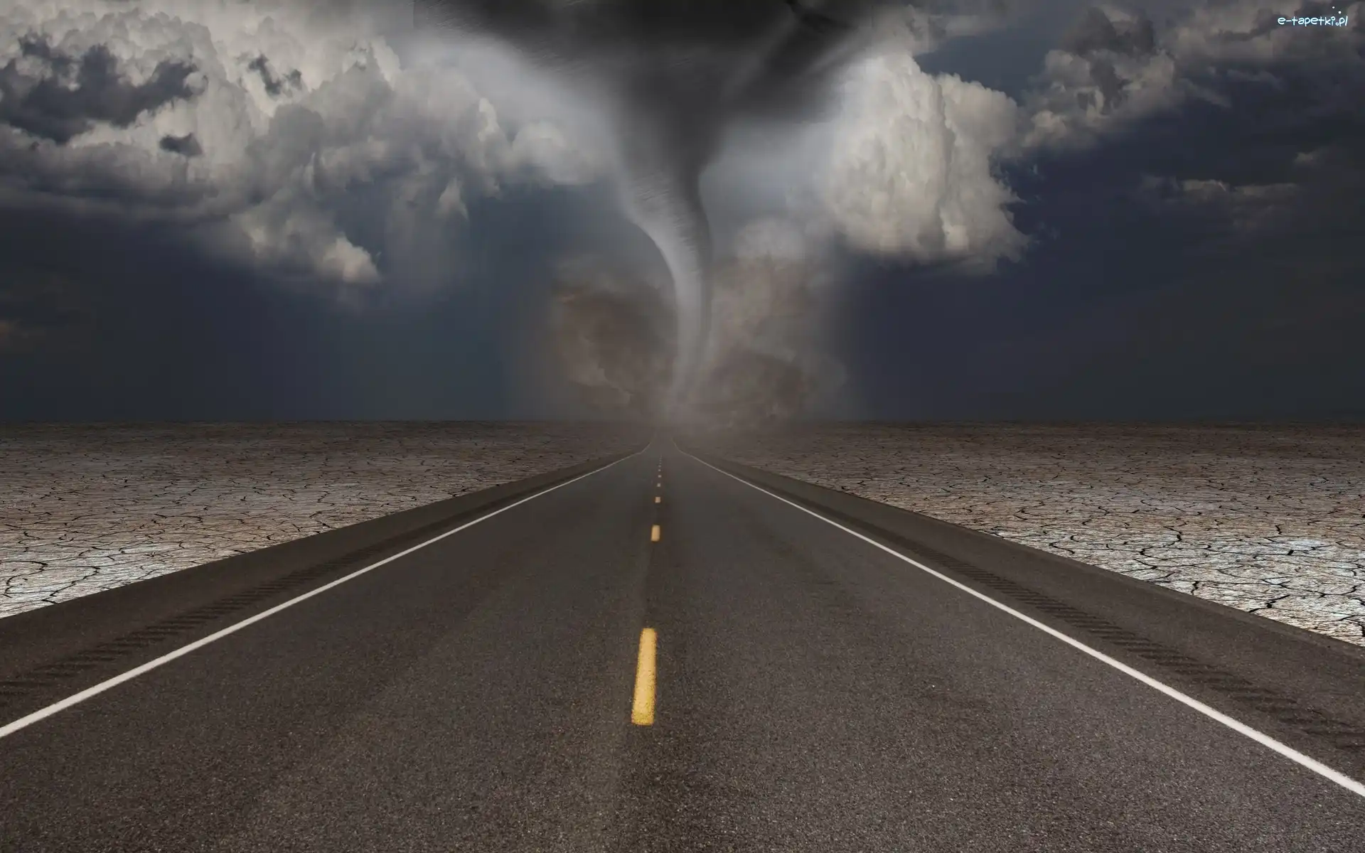 Chmury, Droga, Tornado