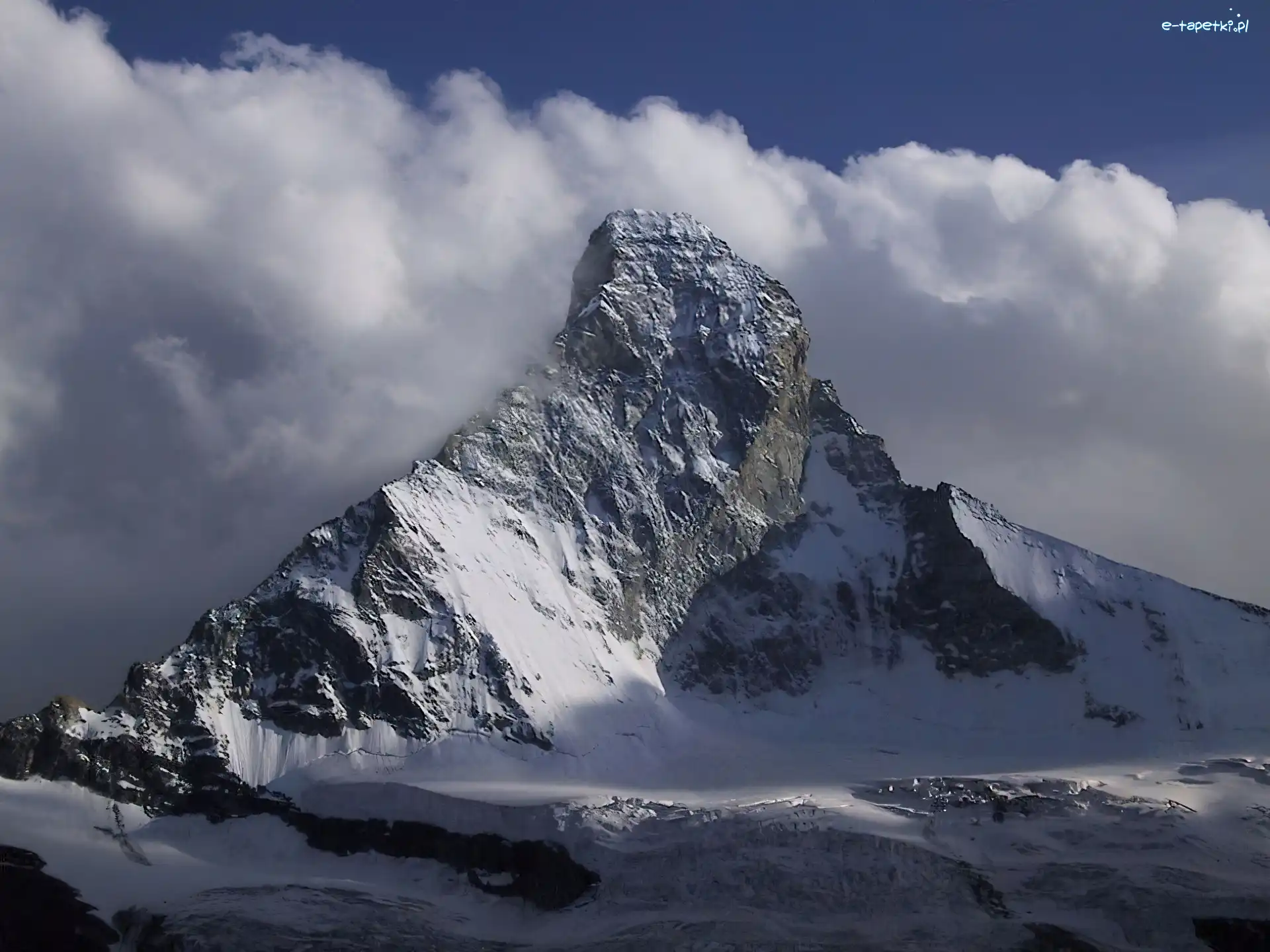 Włochy, Góra Matterhorn, Szwajcaria, Pogranicze
