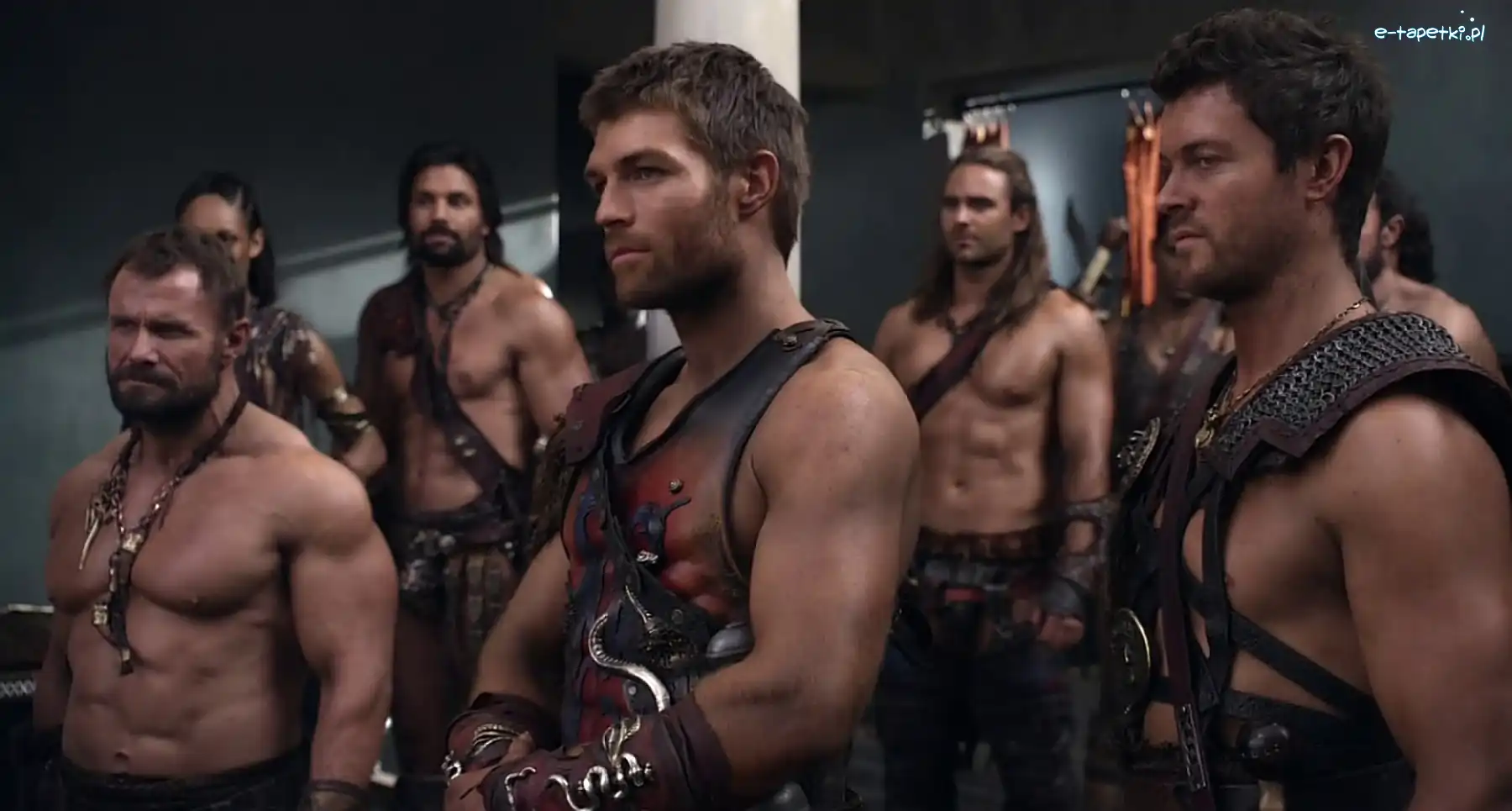 Liam McIntyre, Gladiatorzy, Spartacus