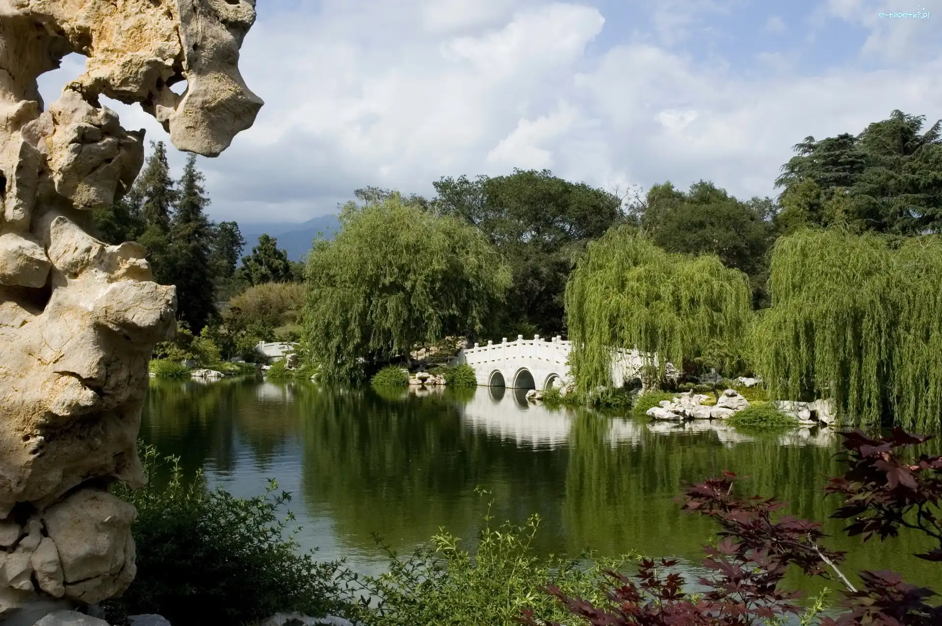 Most, Rzeka, Park