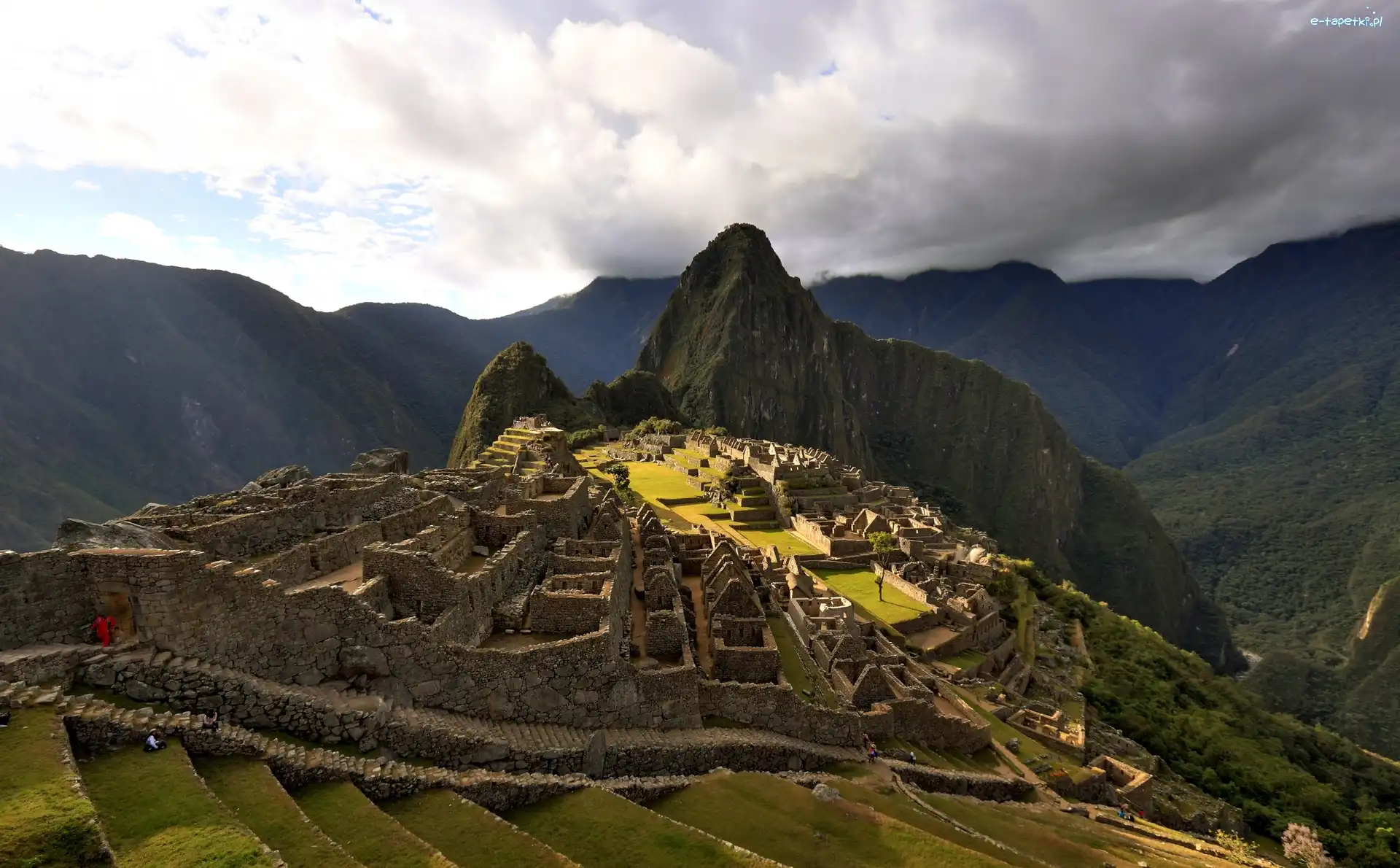 Picchu, Machu, Ruiny