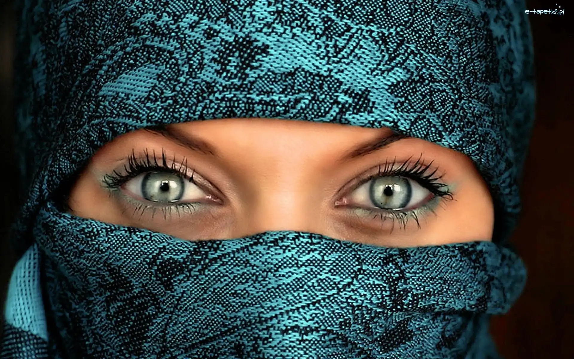 Burka, Oczy, Kobieta