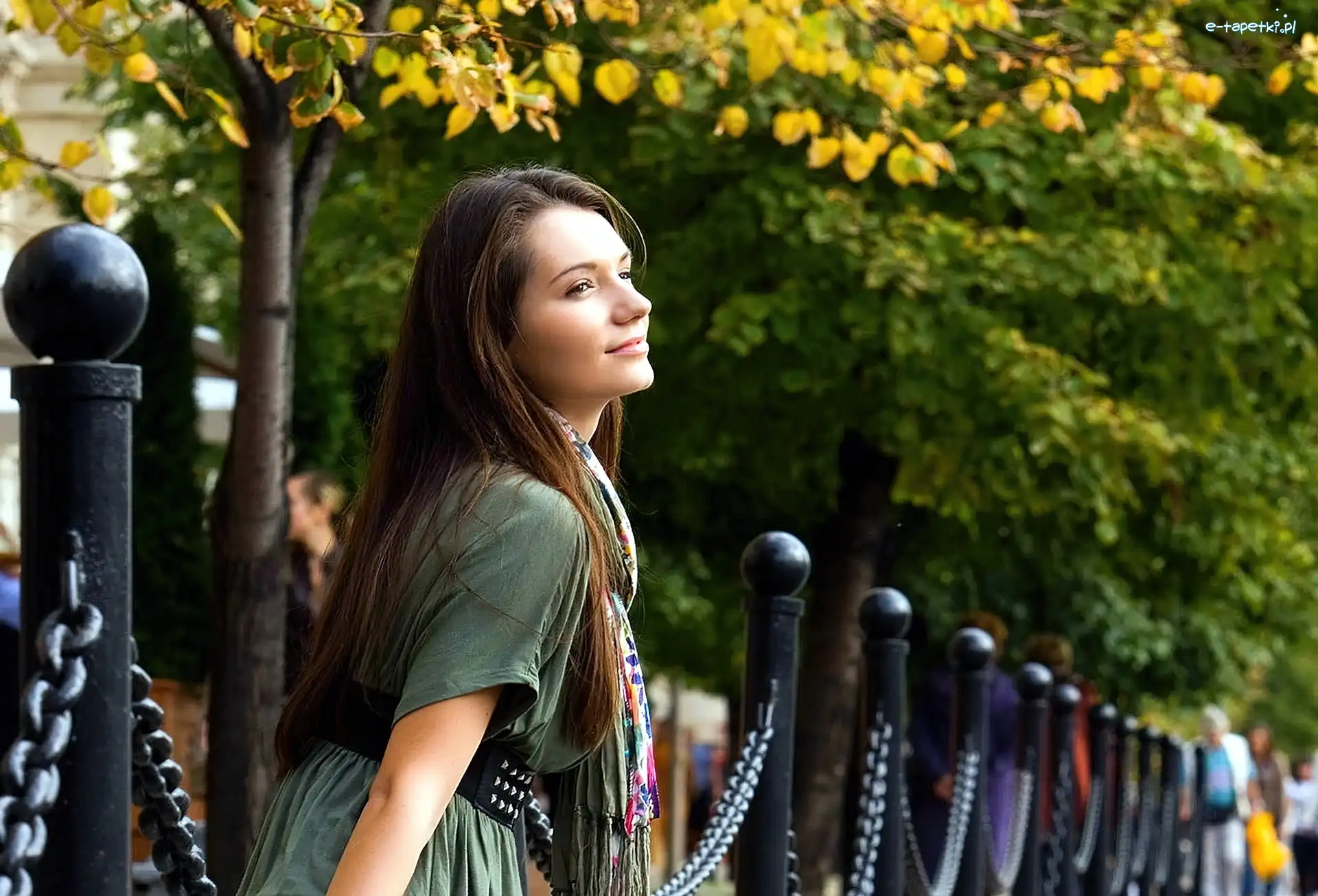Park, Brunetka