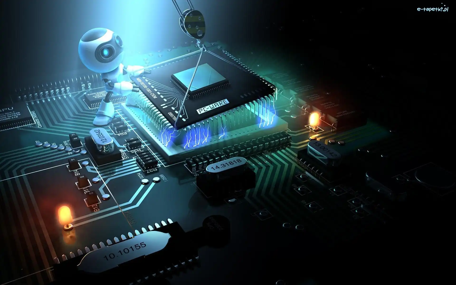 Iskra, Robot, Procesor