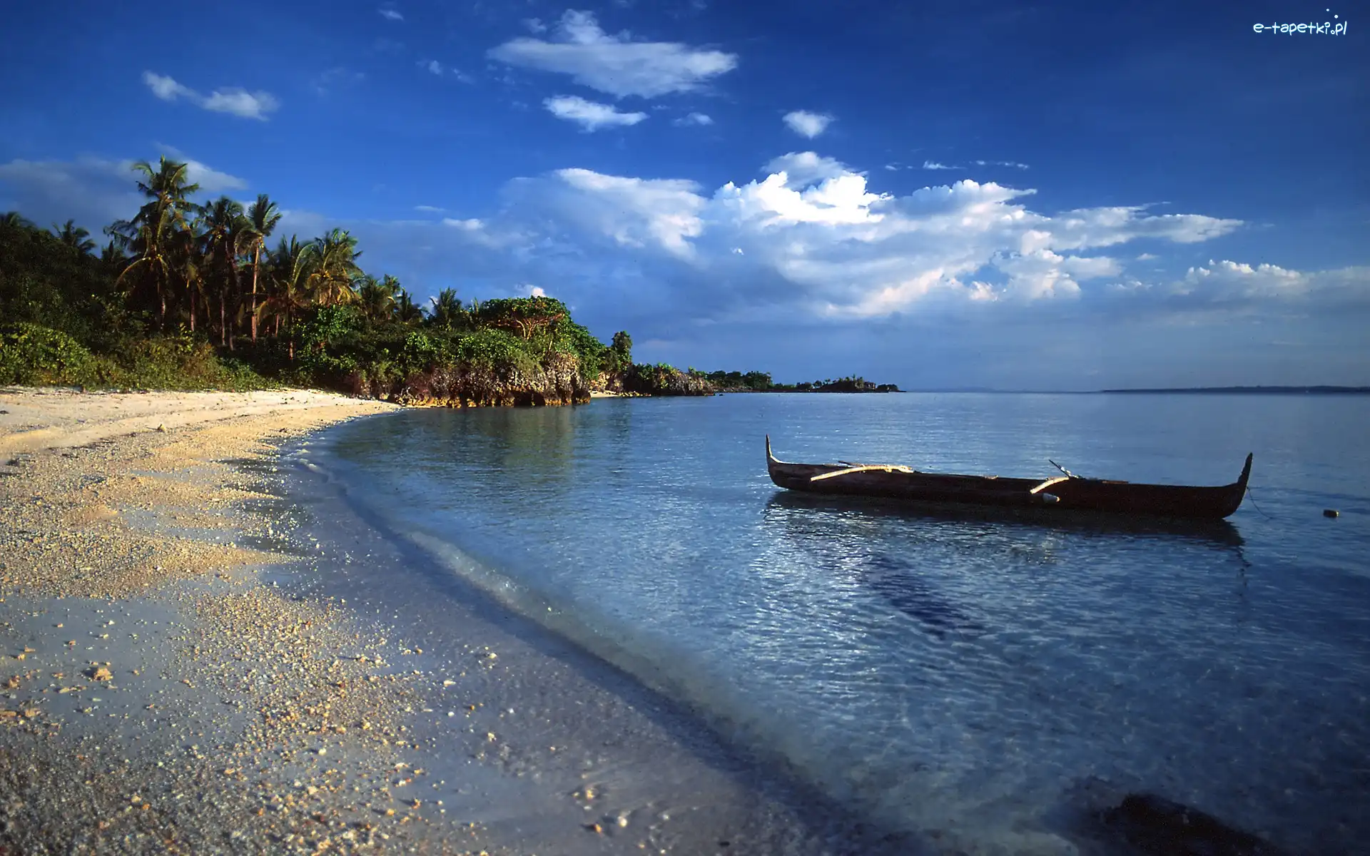 Łódka, Plaża, Morze