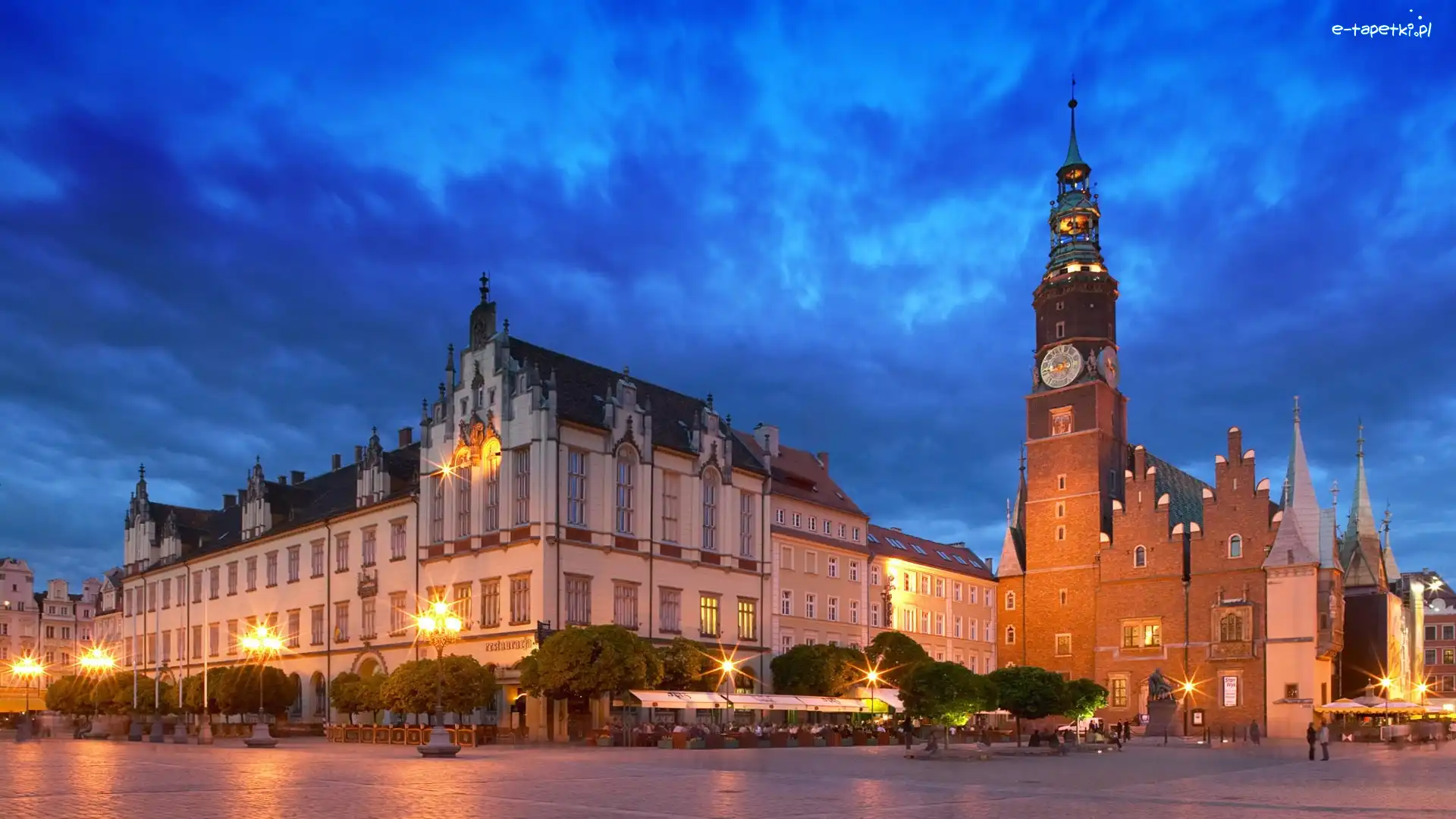 Ratusz, Polska, Wrocław, Domy