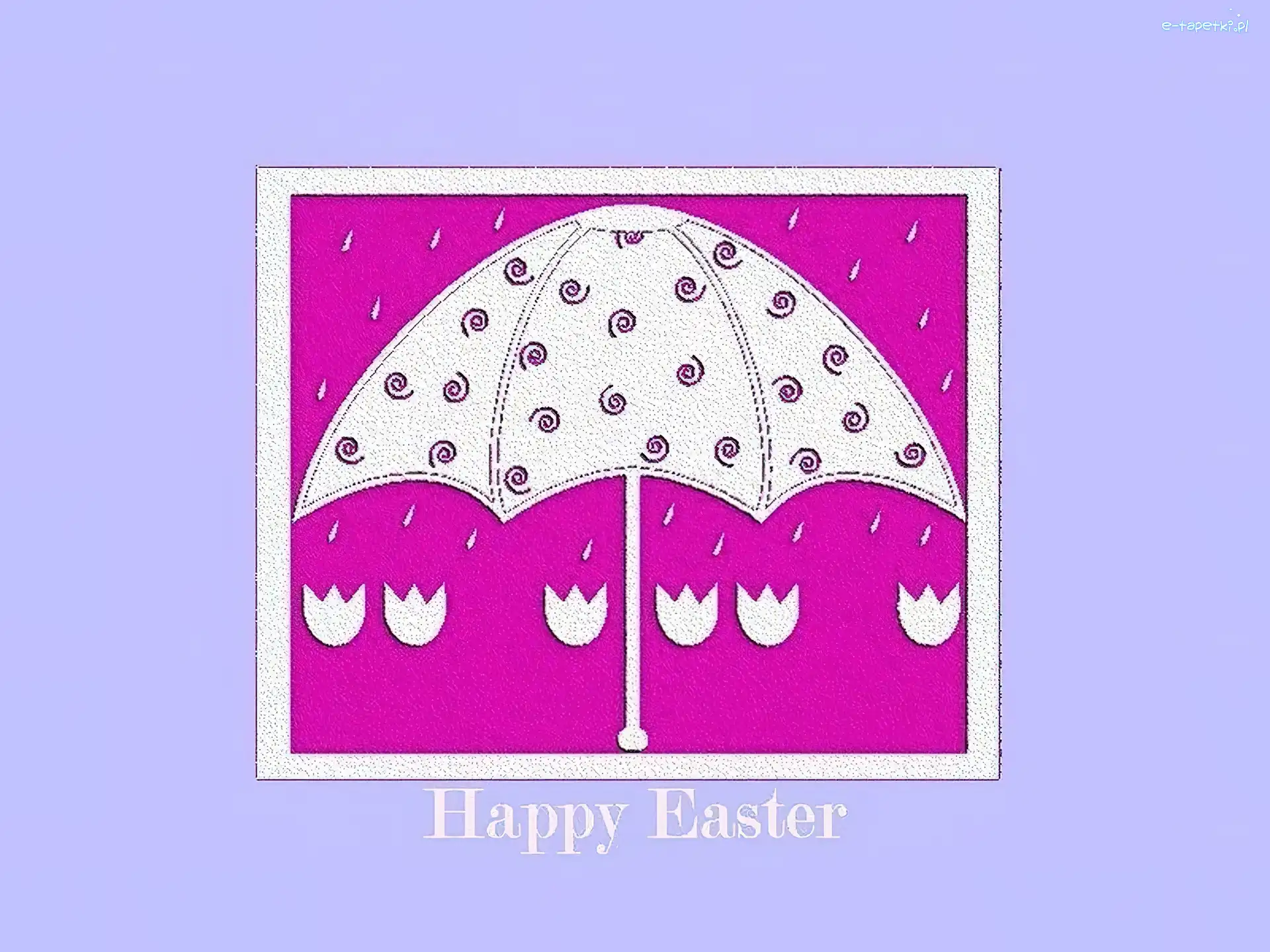 Parasol, Happy Easter