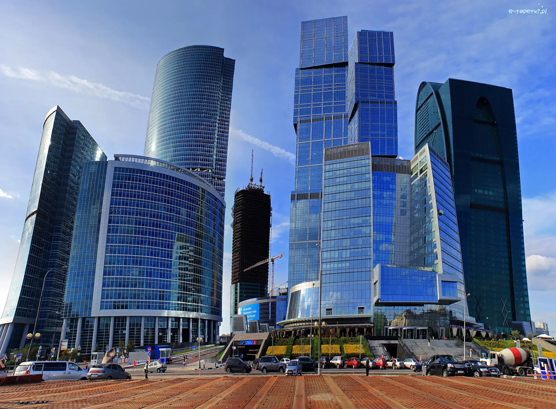 Chmur, Drapacze, Moskwa