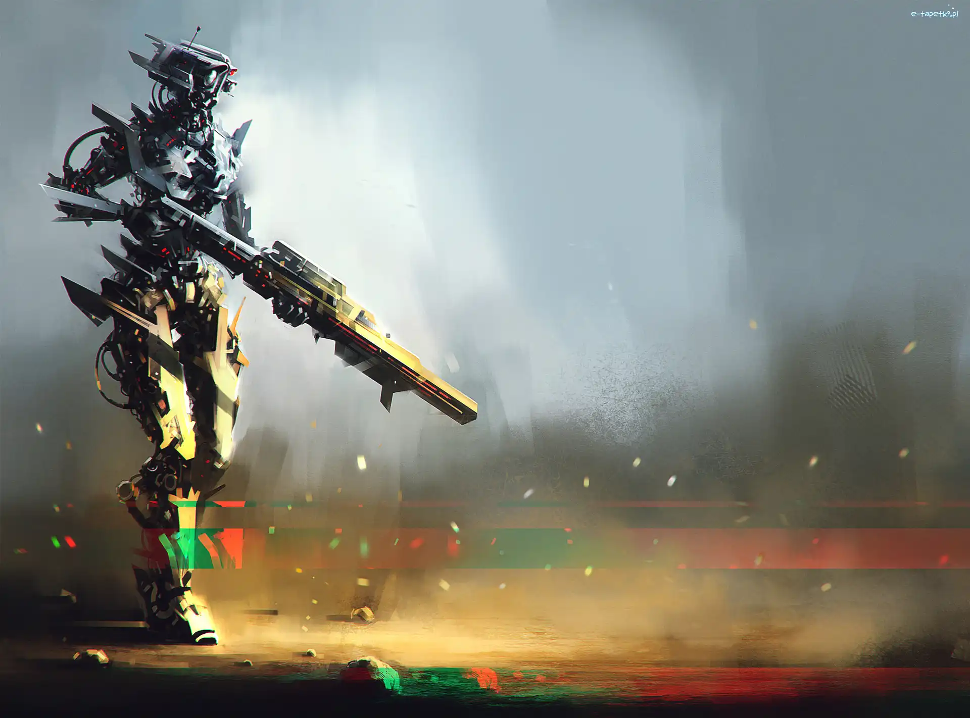 Grafika, Broń, Robot