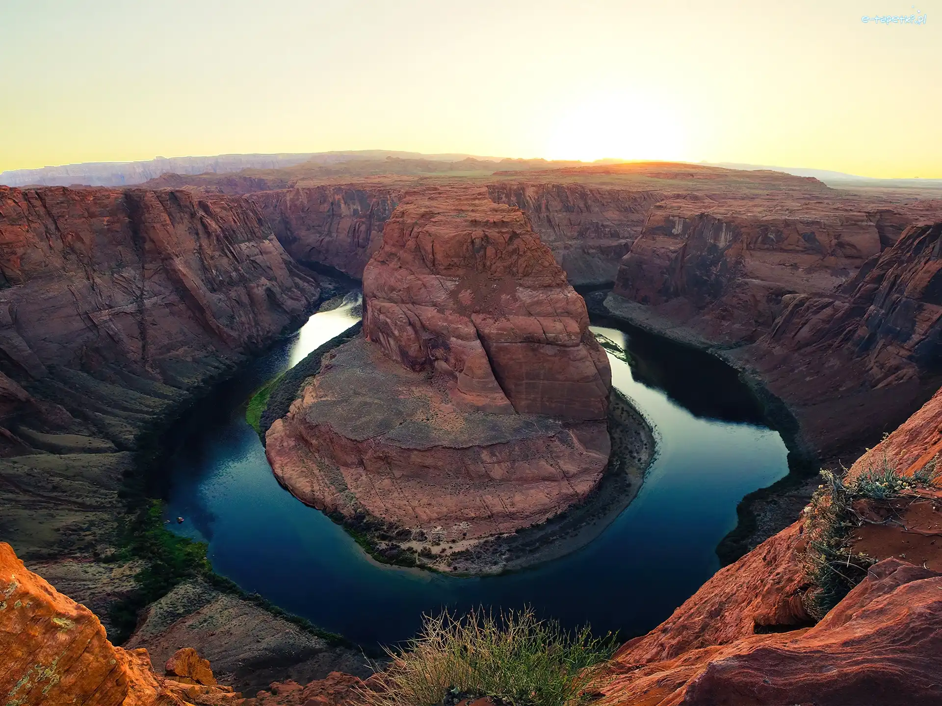 Rzeka, Meander, Kolorado, Arizona