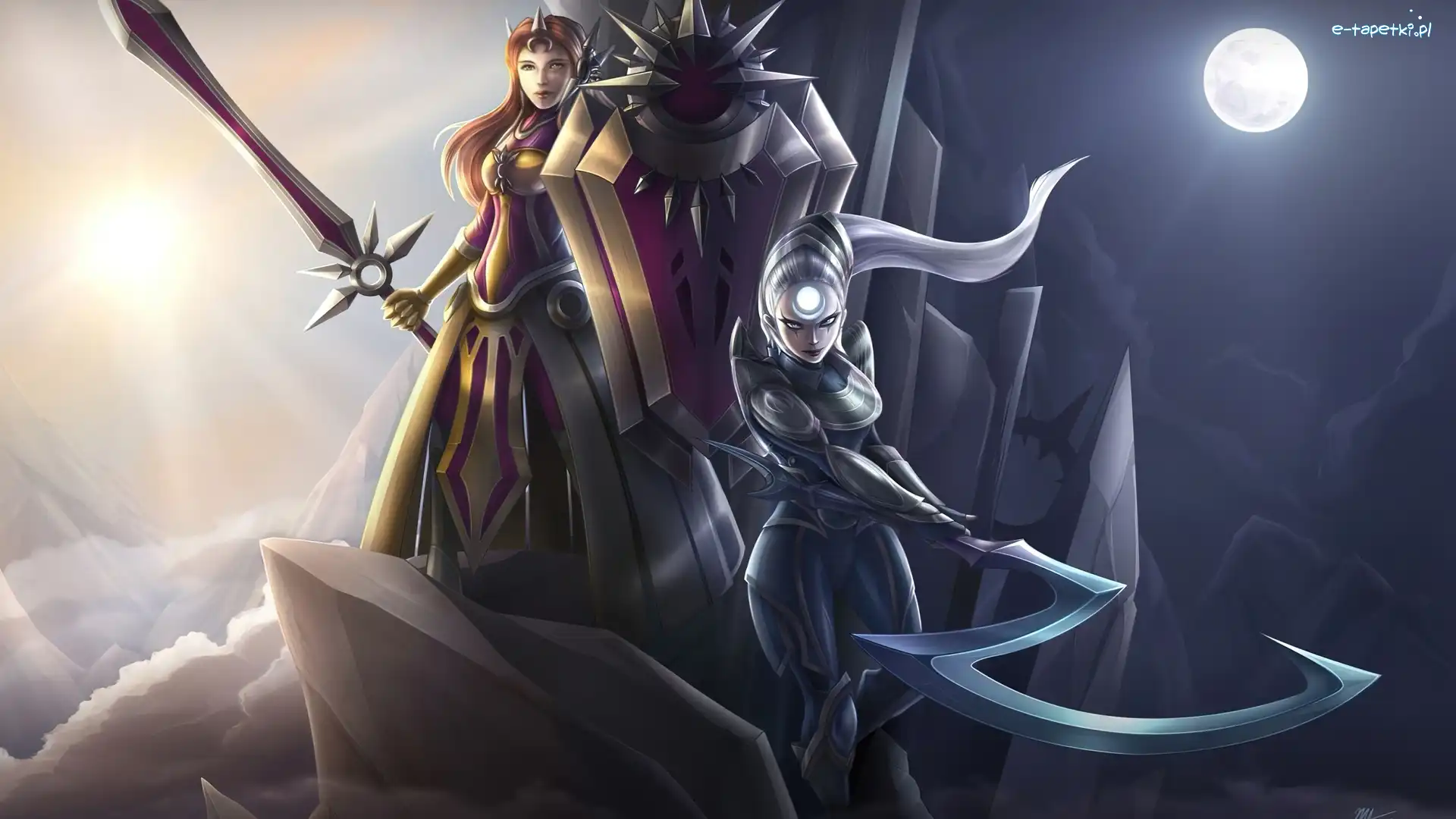 Diana, Leona, League Of Legends