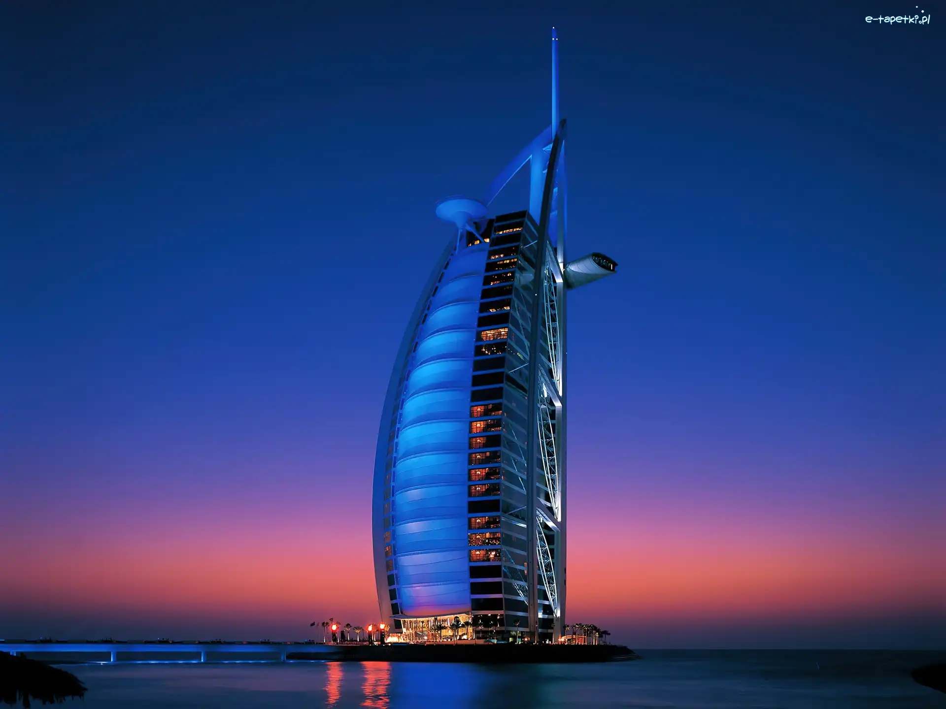 Hotel, Burj Al Arab, Dubaj, Zjednoczone Emiraty Arabskie