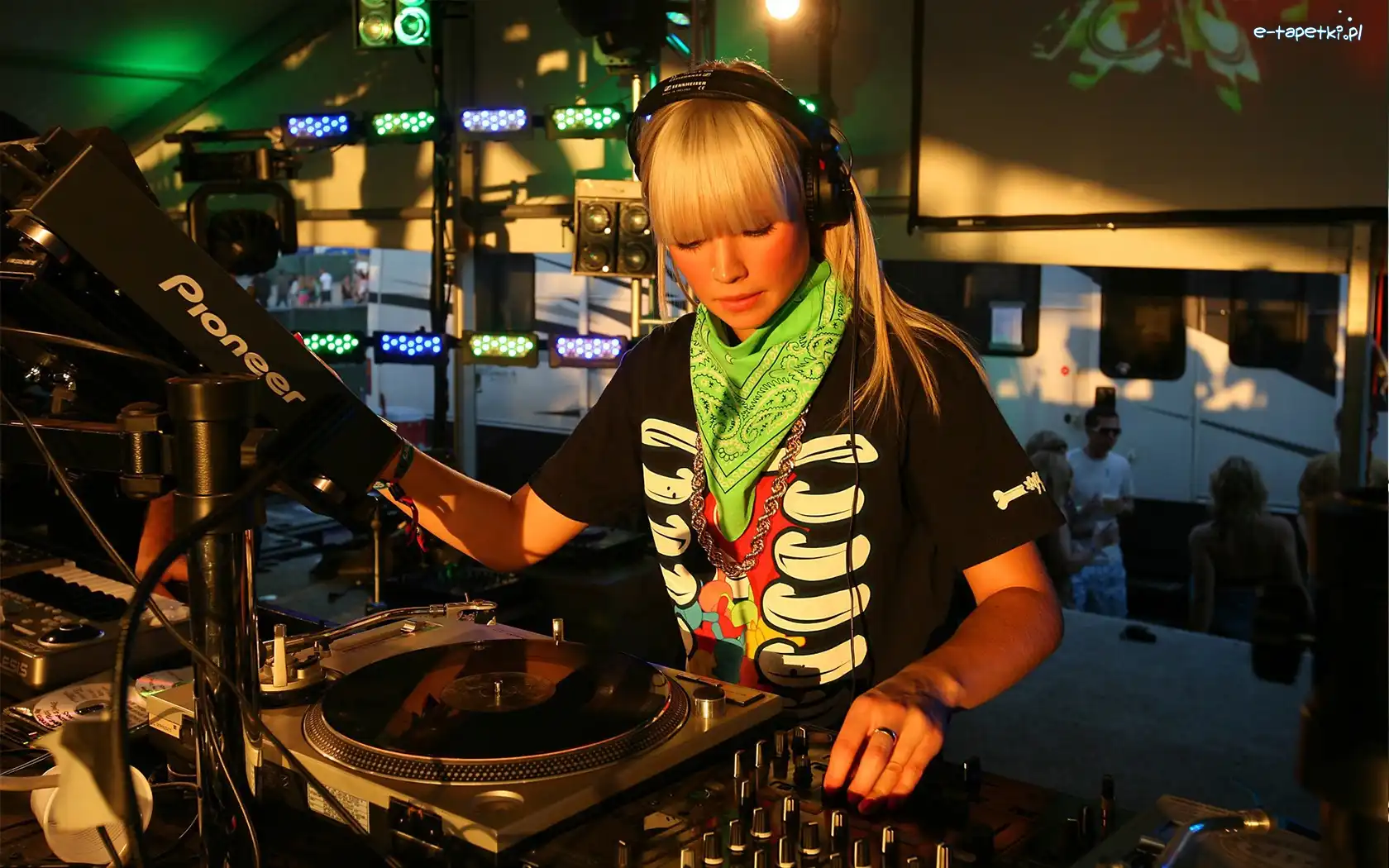 Muzyka, Disc Jockey, Kobieta