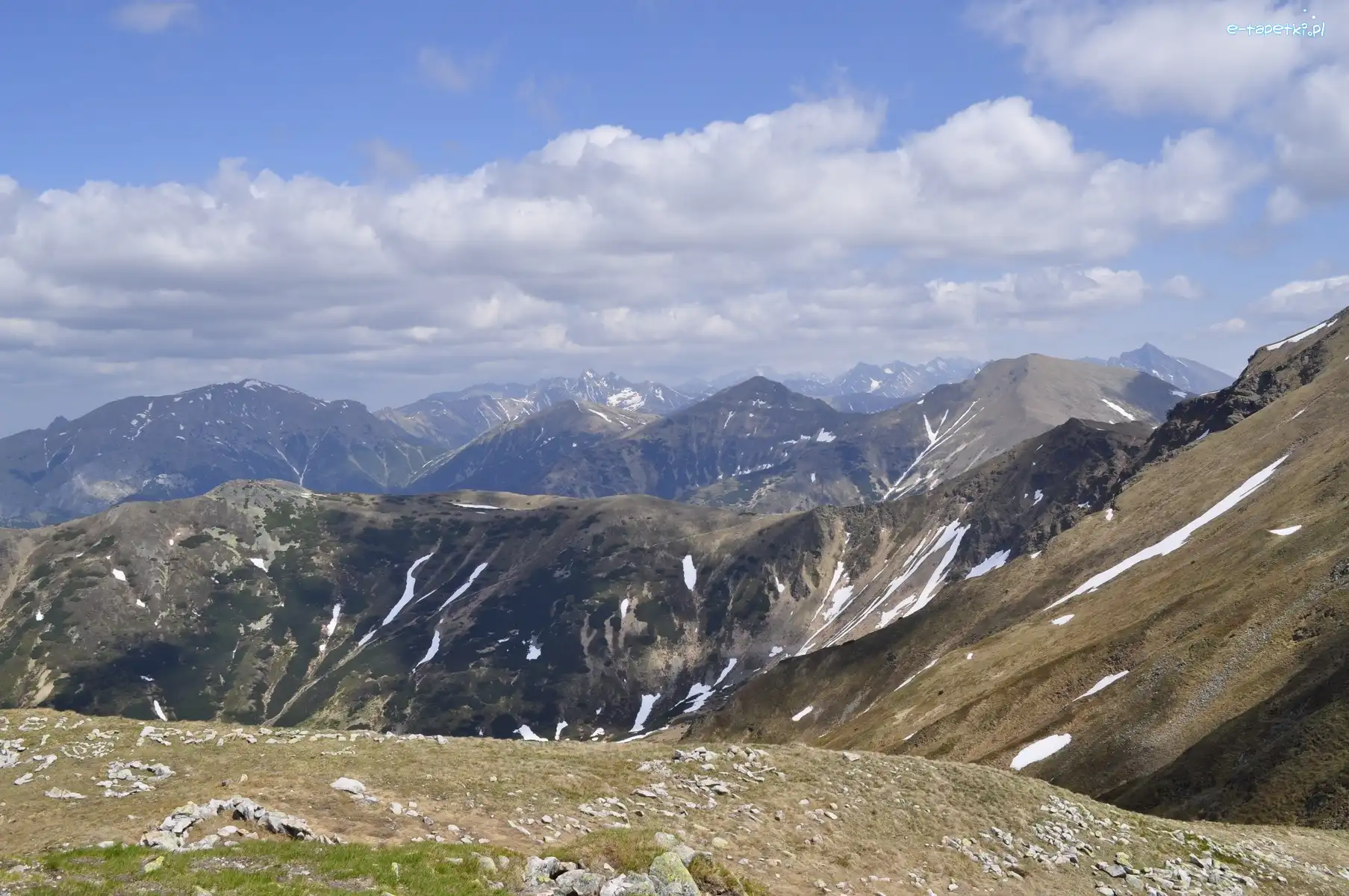 Chmury, Góry