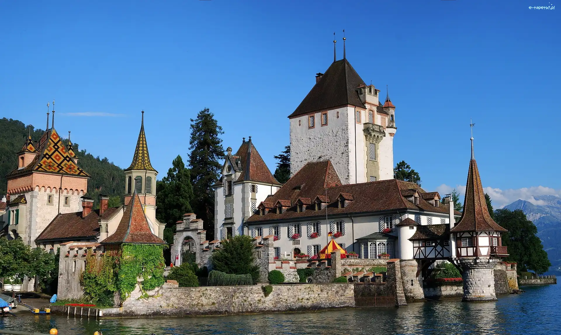Szwajcaria, Oberhofen, Zamek