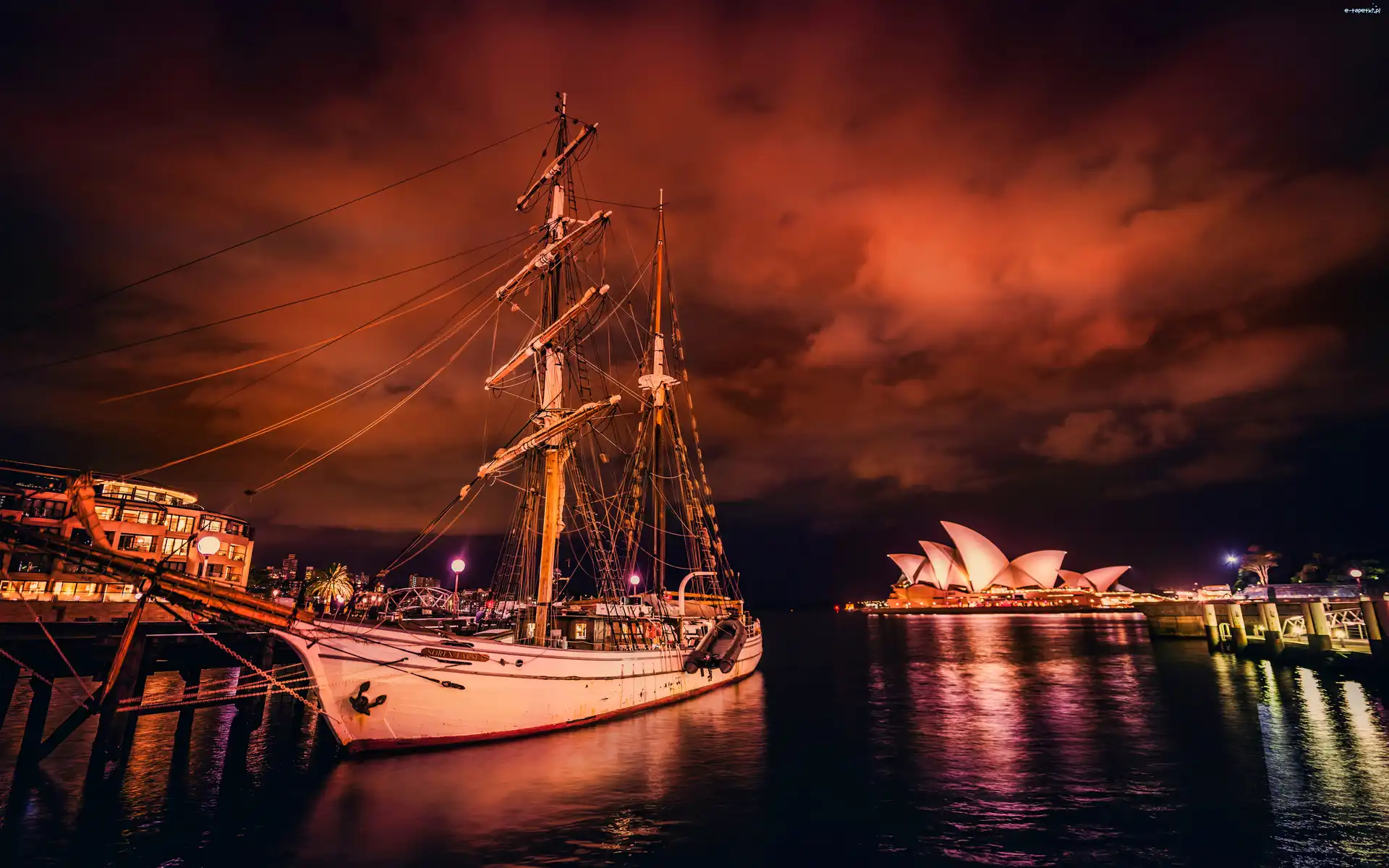 Sydney, Sydney Opera House, Żaglowiec, Australia