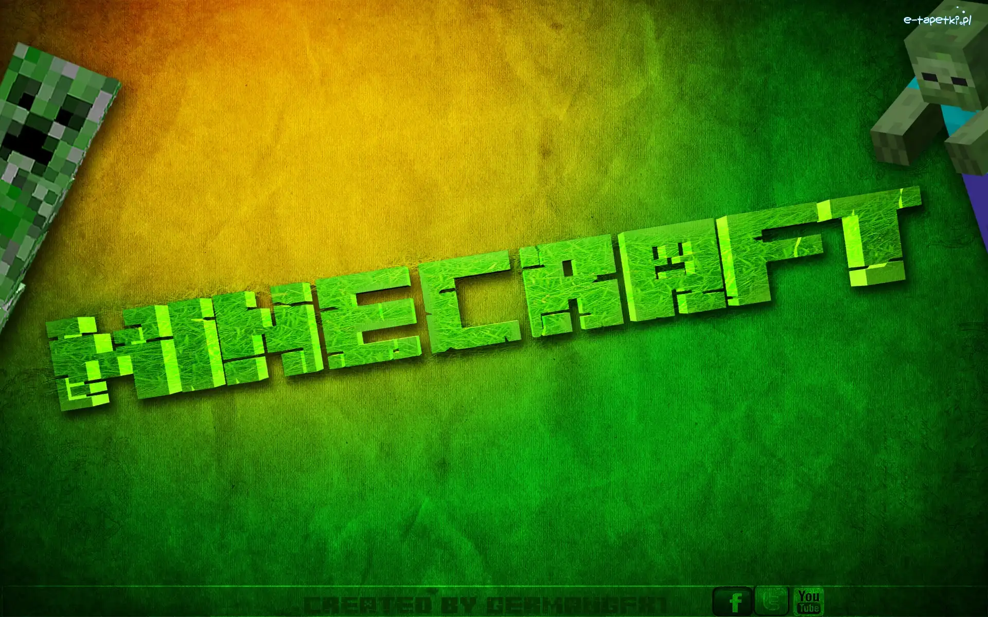 Zieleń, Minecraft