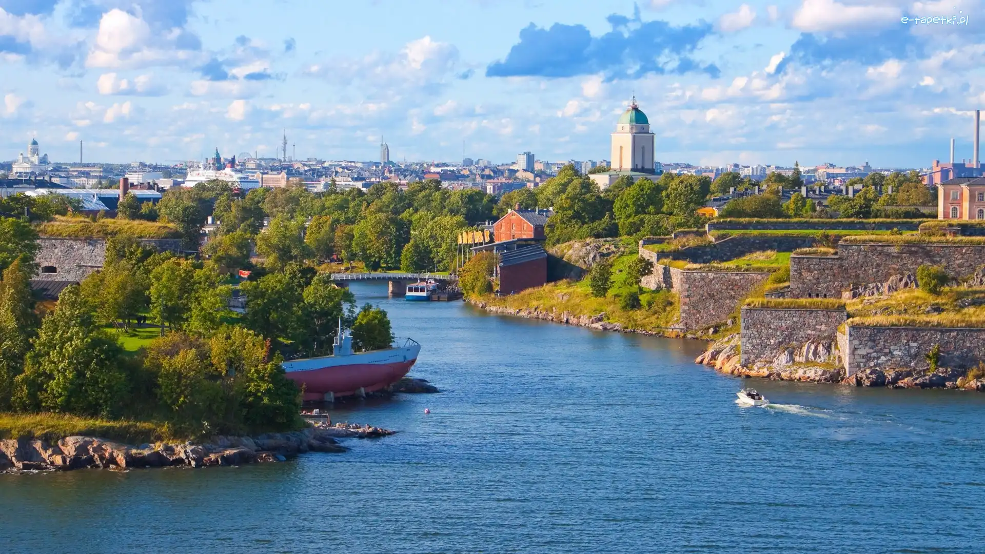 Miasta, Finlandia, Helsinki, Panorama