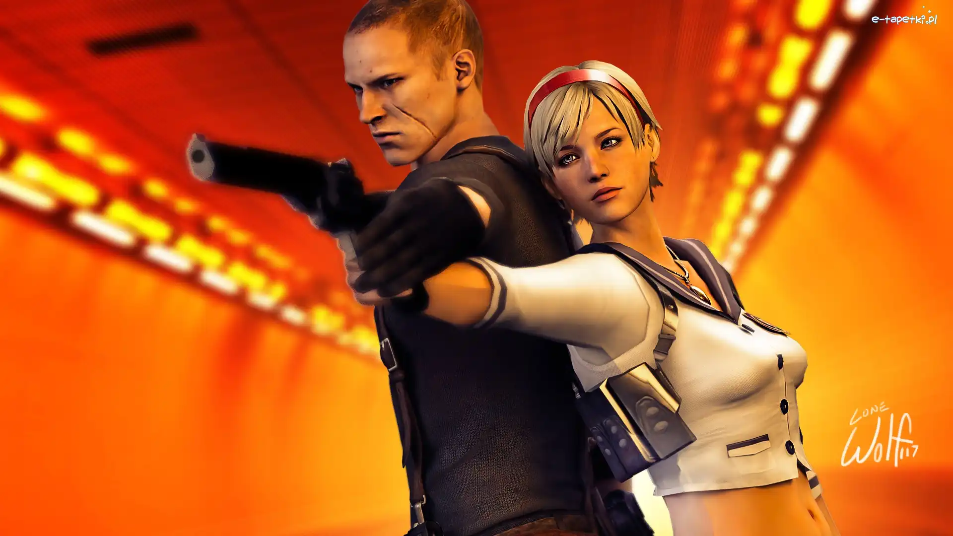 Jill, Jake, Resident Evil