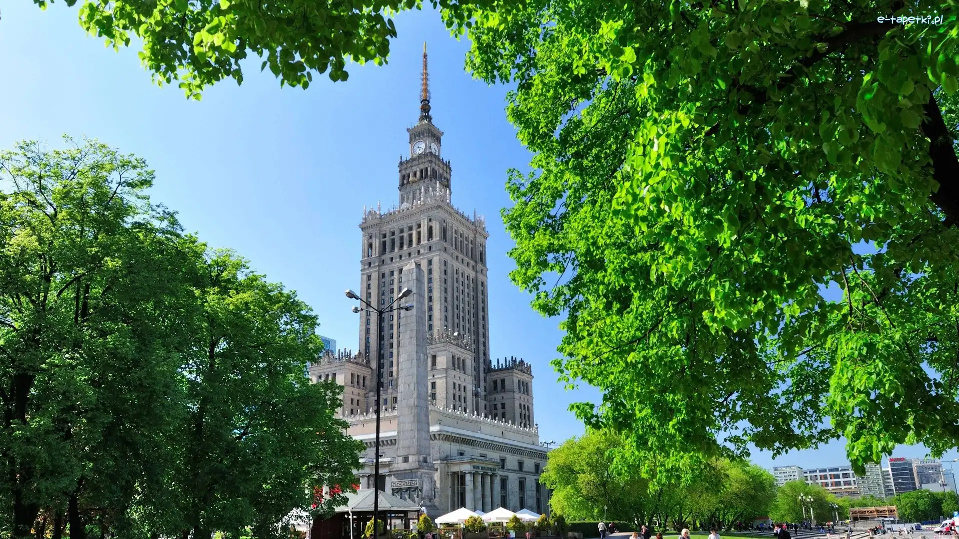 Polska, Warszawa, Pałac Kultury i Nauki