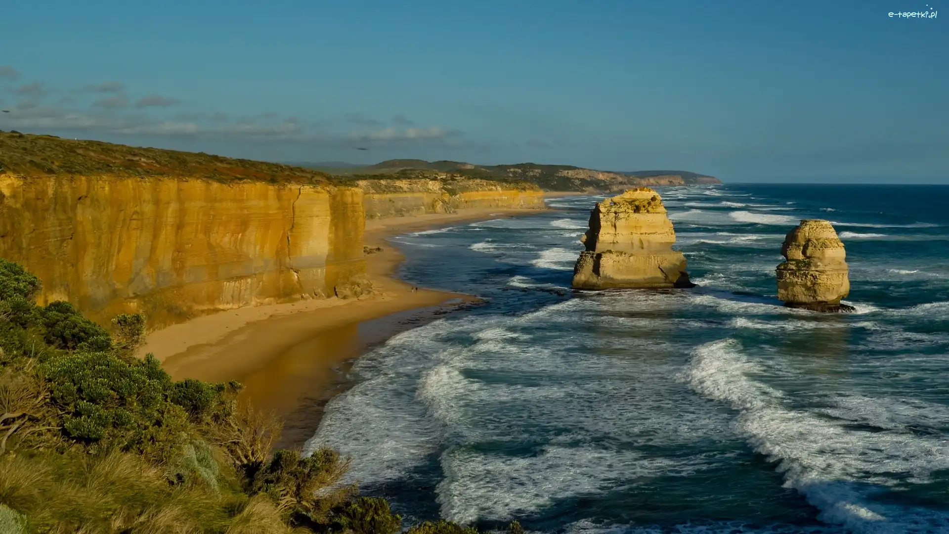 Skały, Australia, Wybrzeże, Morze