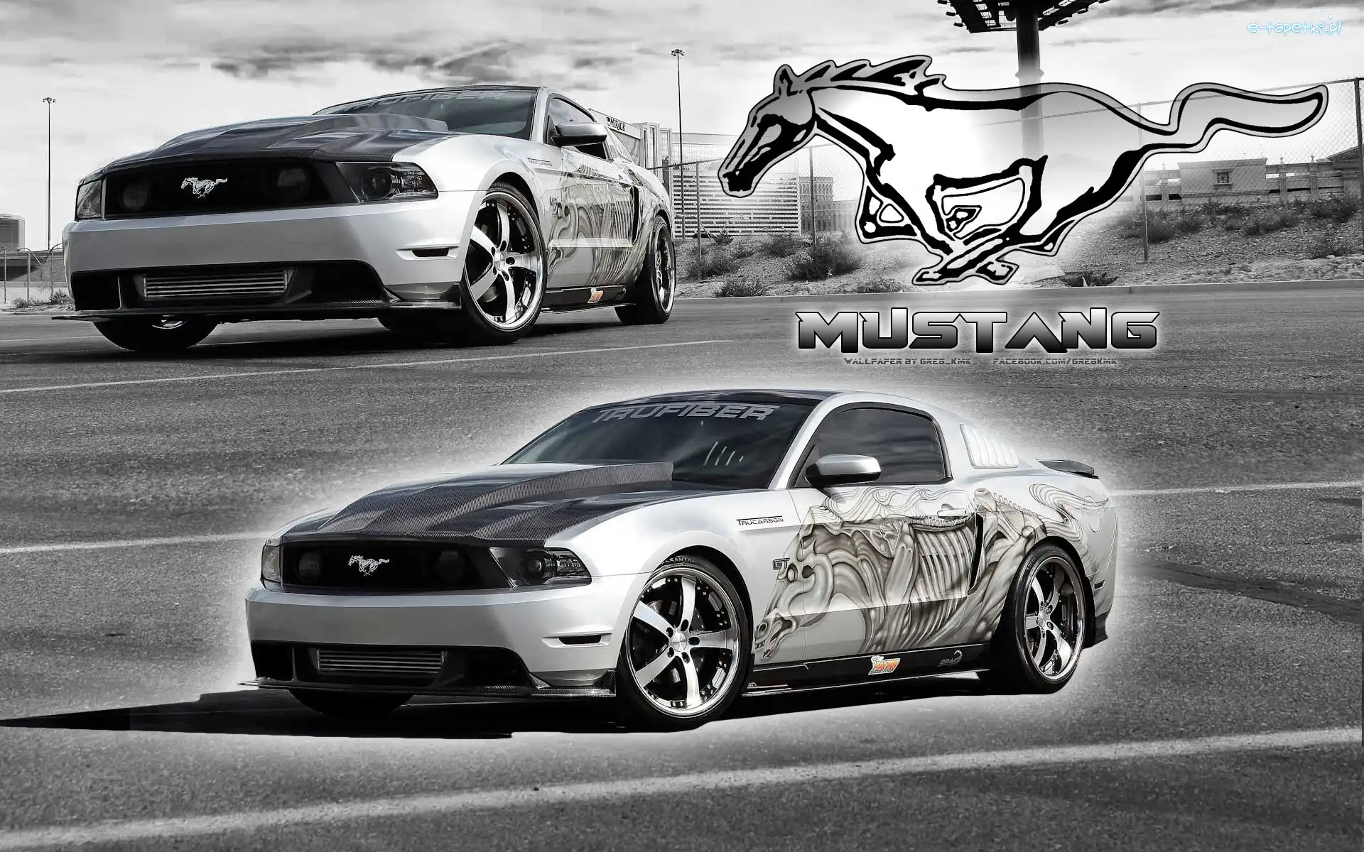 Ford Mustang, GT500, Shelby, Vossen Wheels, Trufieber