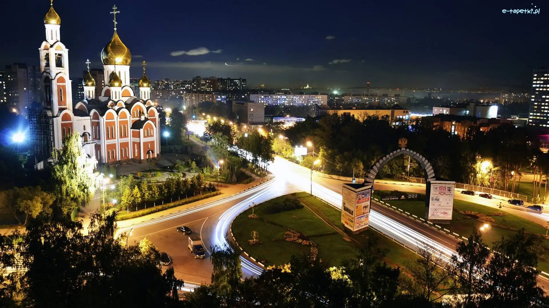 Noc, Panorama, Moskwa