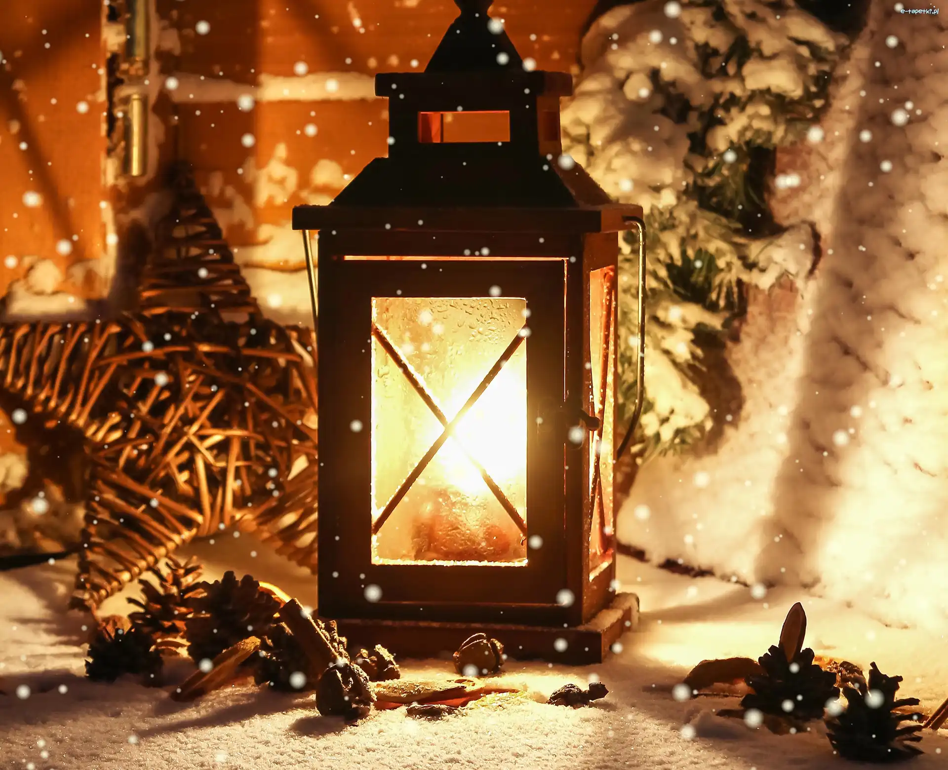 Szyszki, Gwiazdka, Lampa