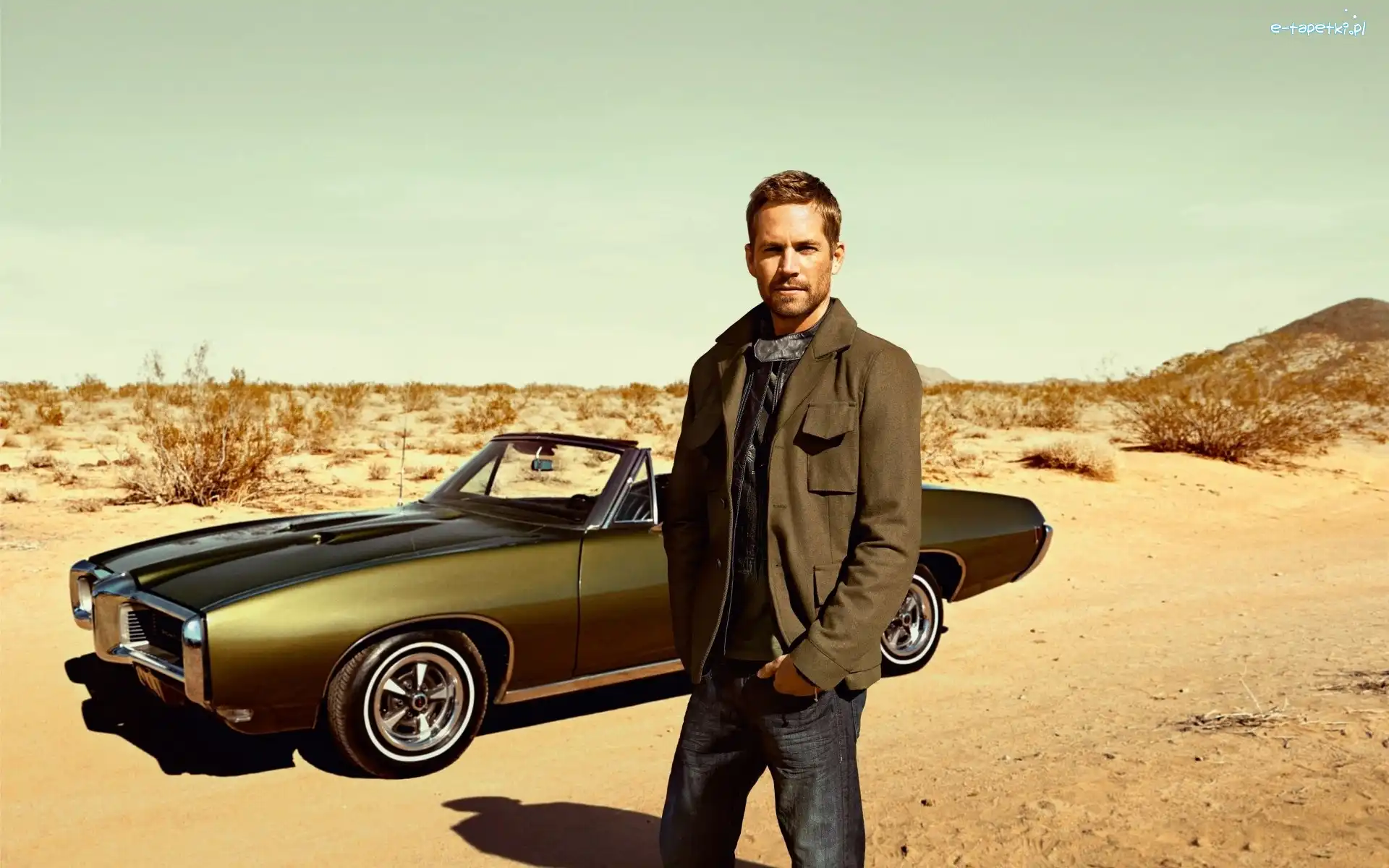 Samochód, Pustynia, Paul Walker