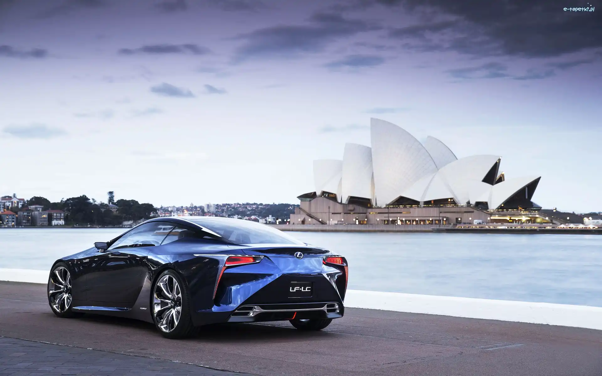 Koncepcyjny, Australia, Lexus LF-LC, Opera House, Sydney