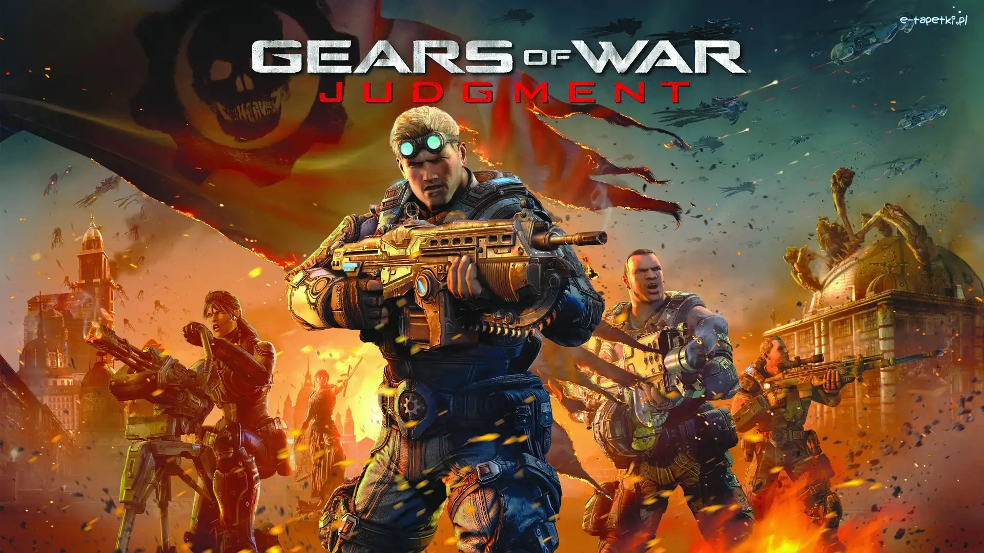 Wojownicy, Ogień, Broń, Gears Of War