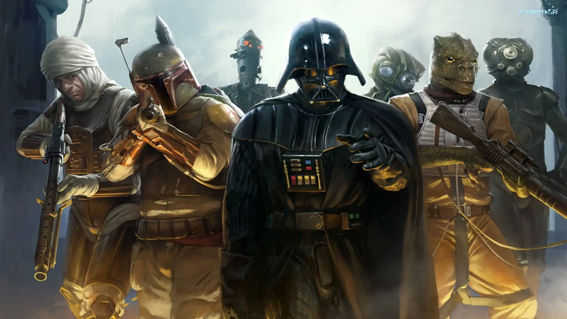 Postacie, Broń, Maski, Star Wars