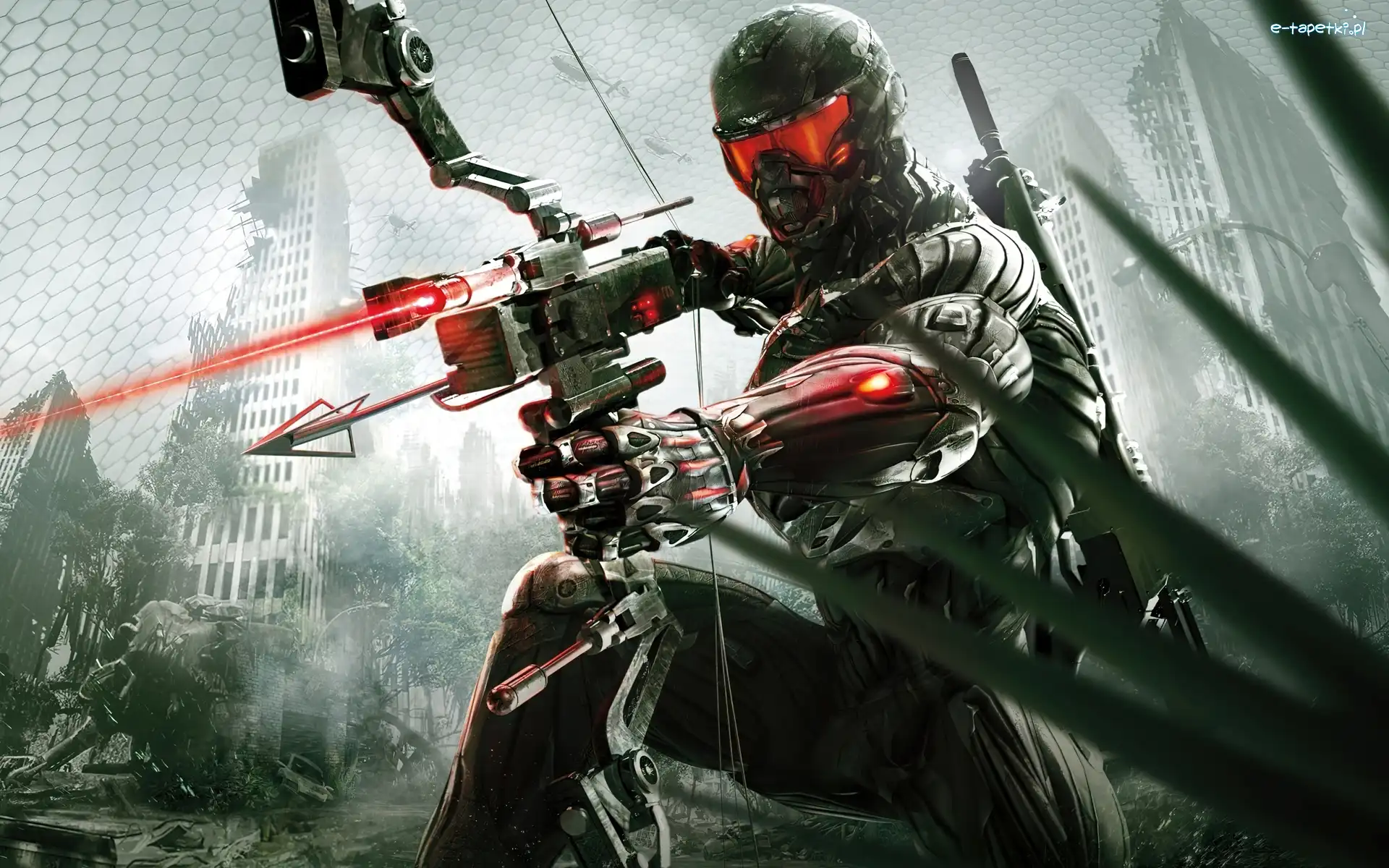 Postać, Łuk, Maska, Crysis 3