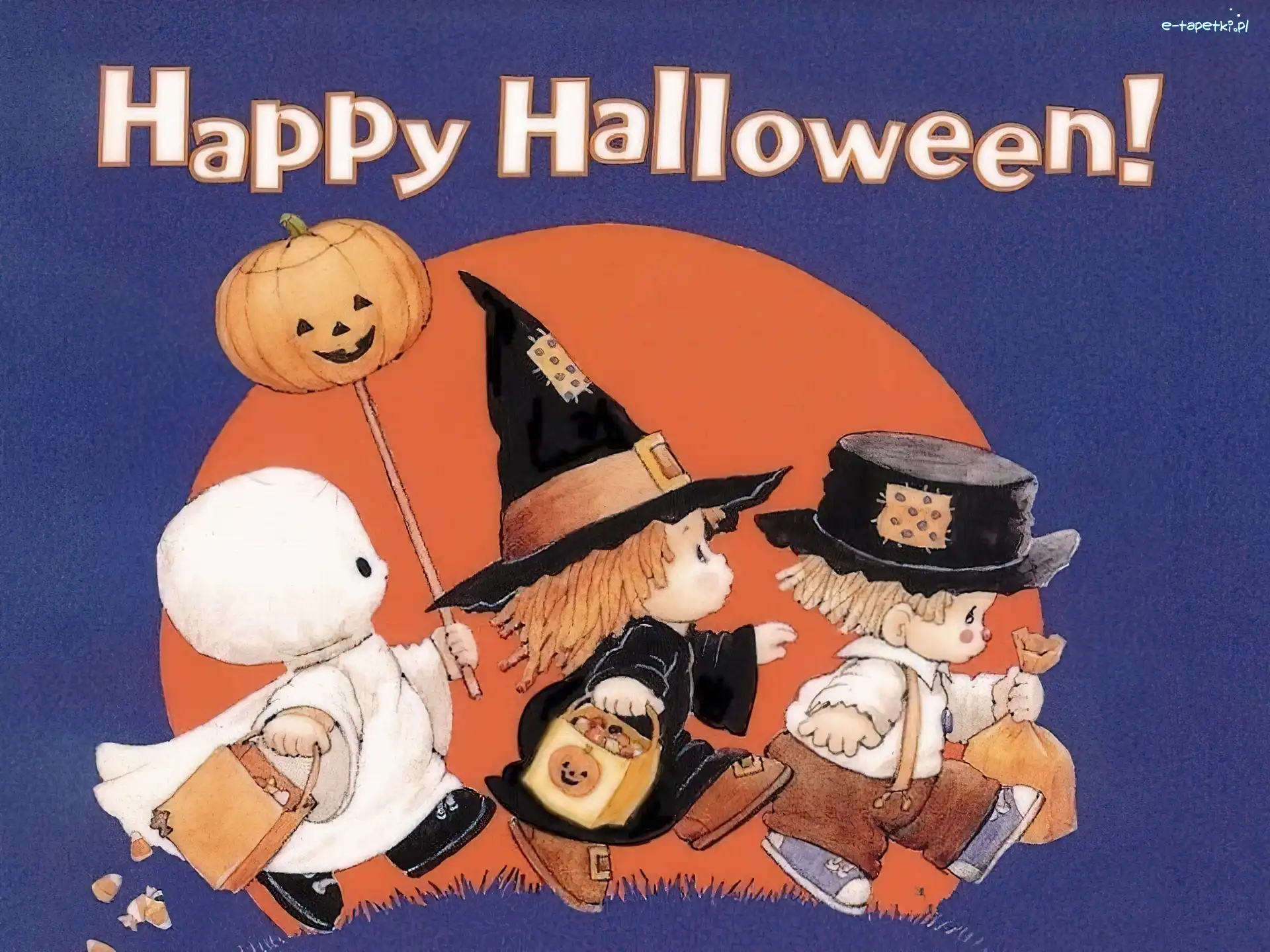dzieci, Halloween