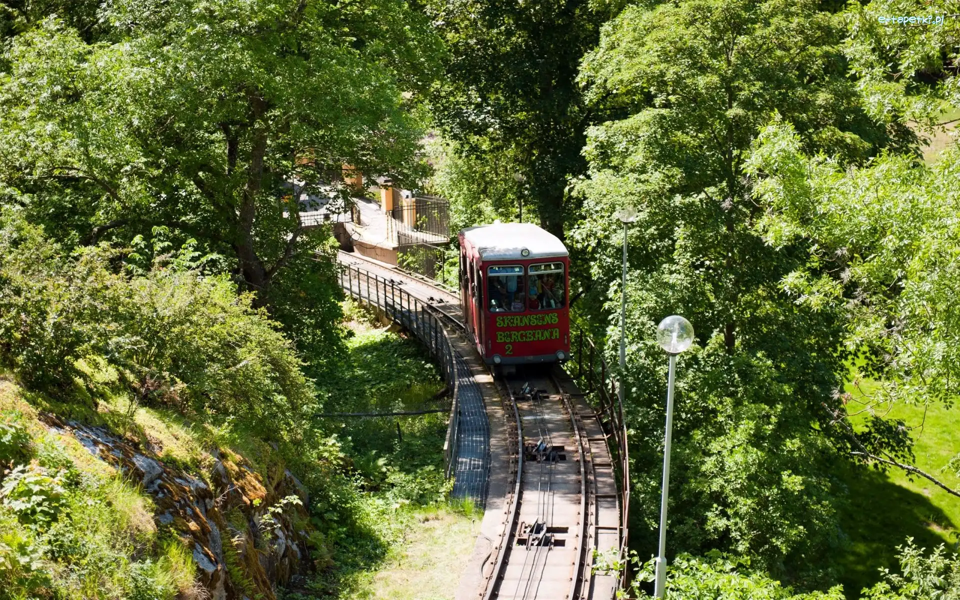 Skansen, Górska, Kolejka, Sztokholm
