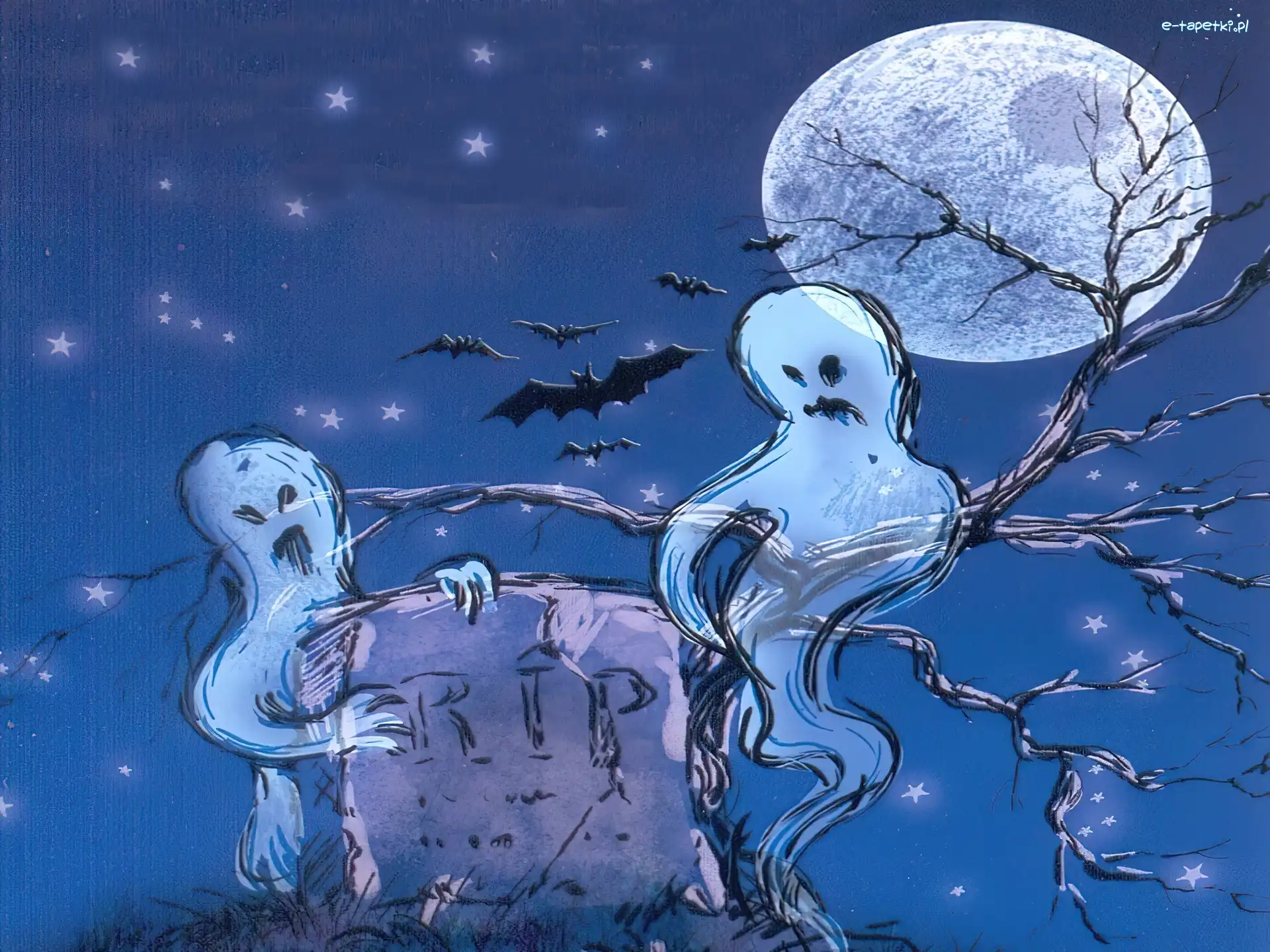 księżyc, Halloween