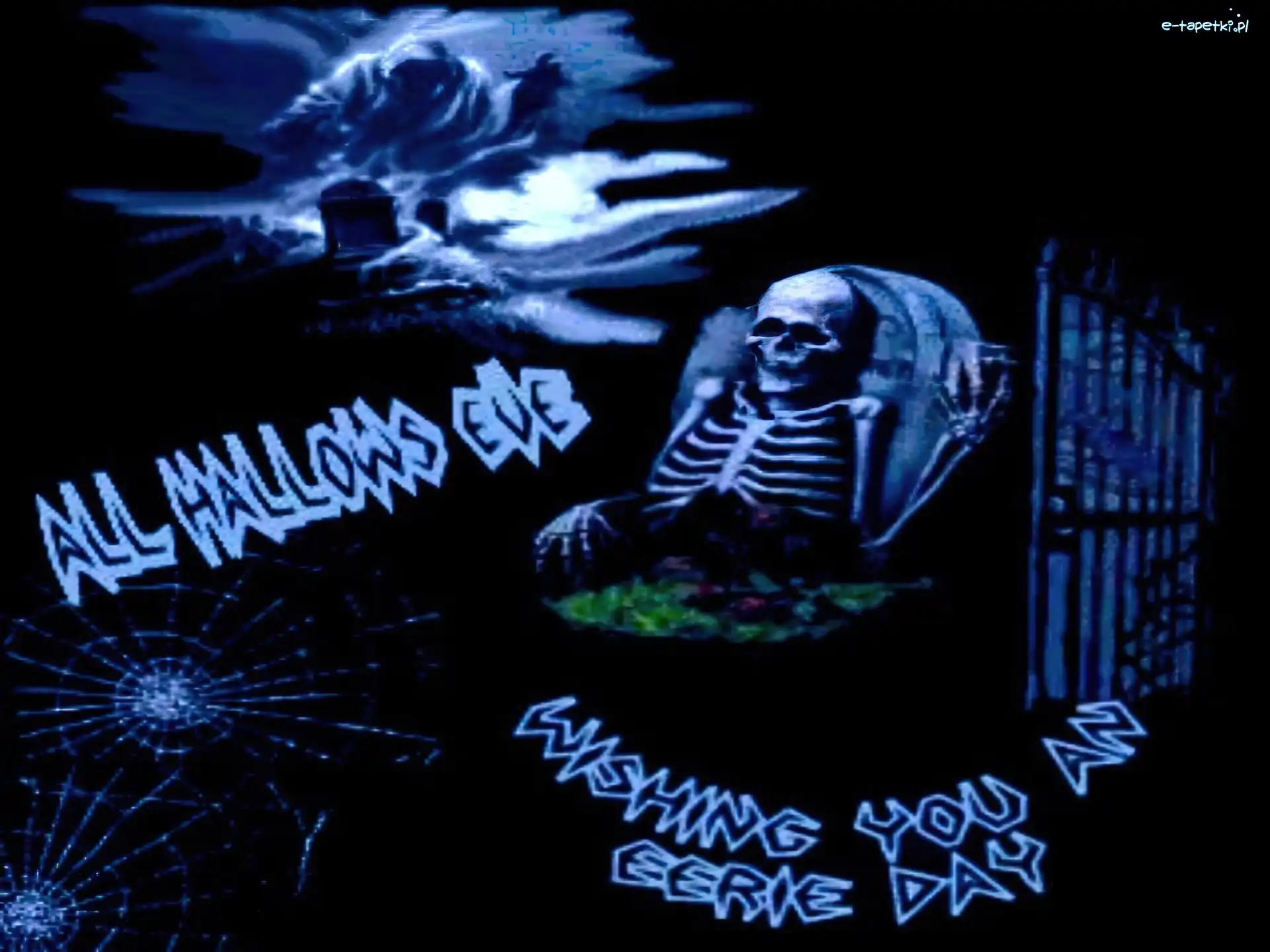 szkielecik, Halloween