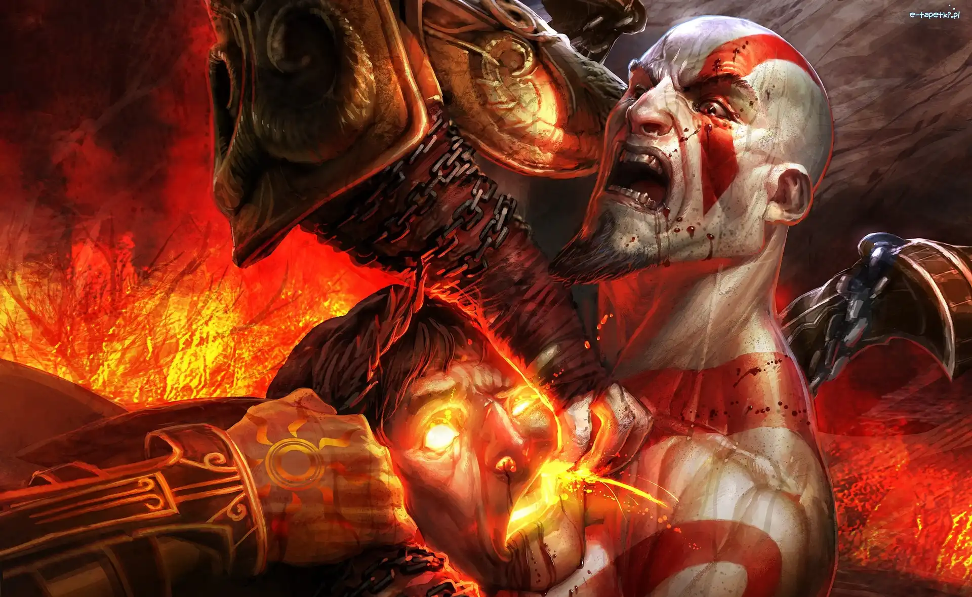 Ogień, Postac, God Of War 3
