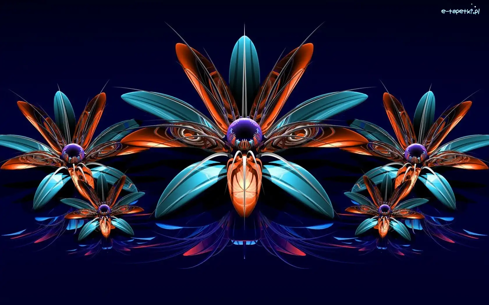 Grafika 3D, Kwiaty