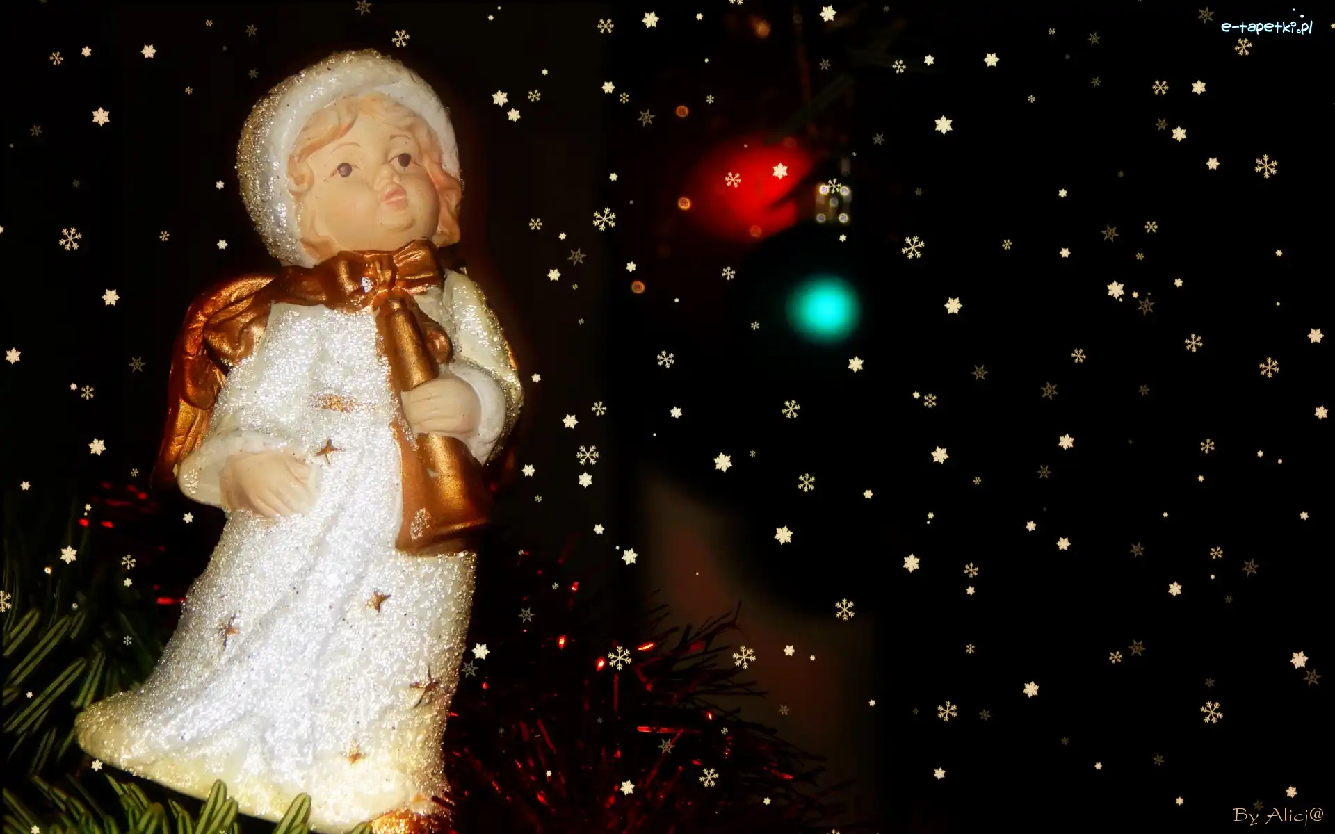 Gwiazdki, Aniołek, Figurka